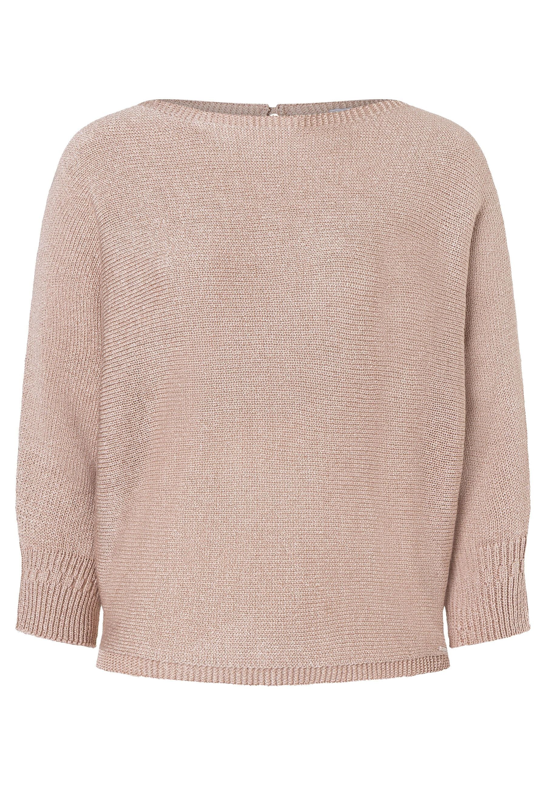 Strickpullover mit U-Boot-Ausschnitt