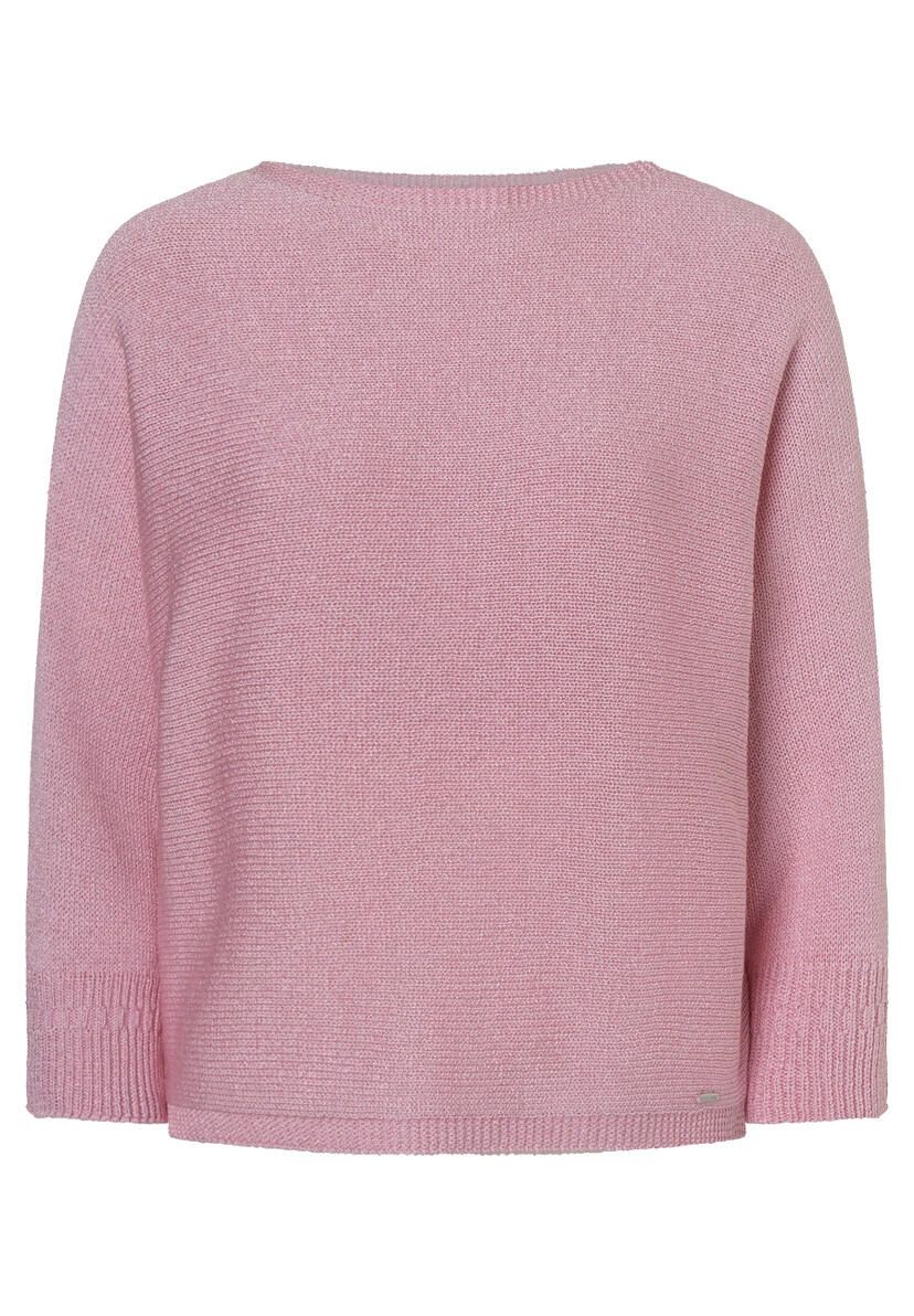 Strickpullover mit U-Boot-Ausschnitt