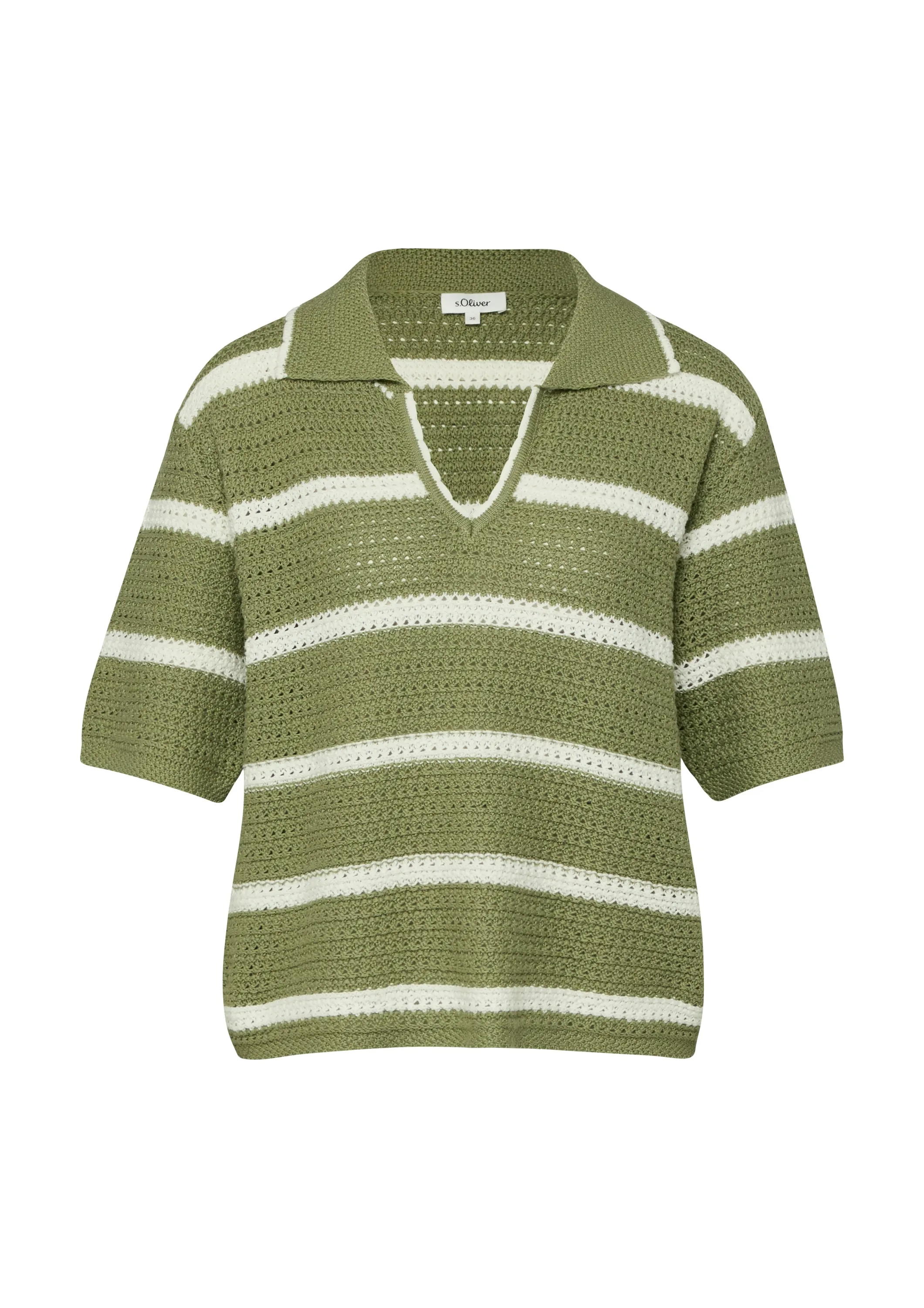 Strickpullover mit V-Ausschnit - Image 2