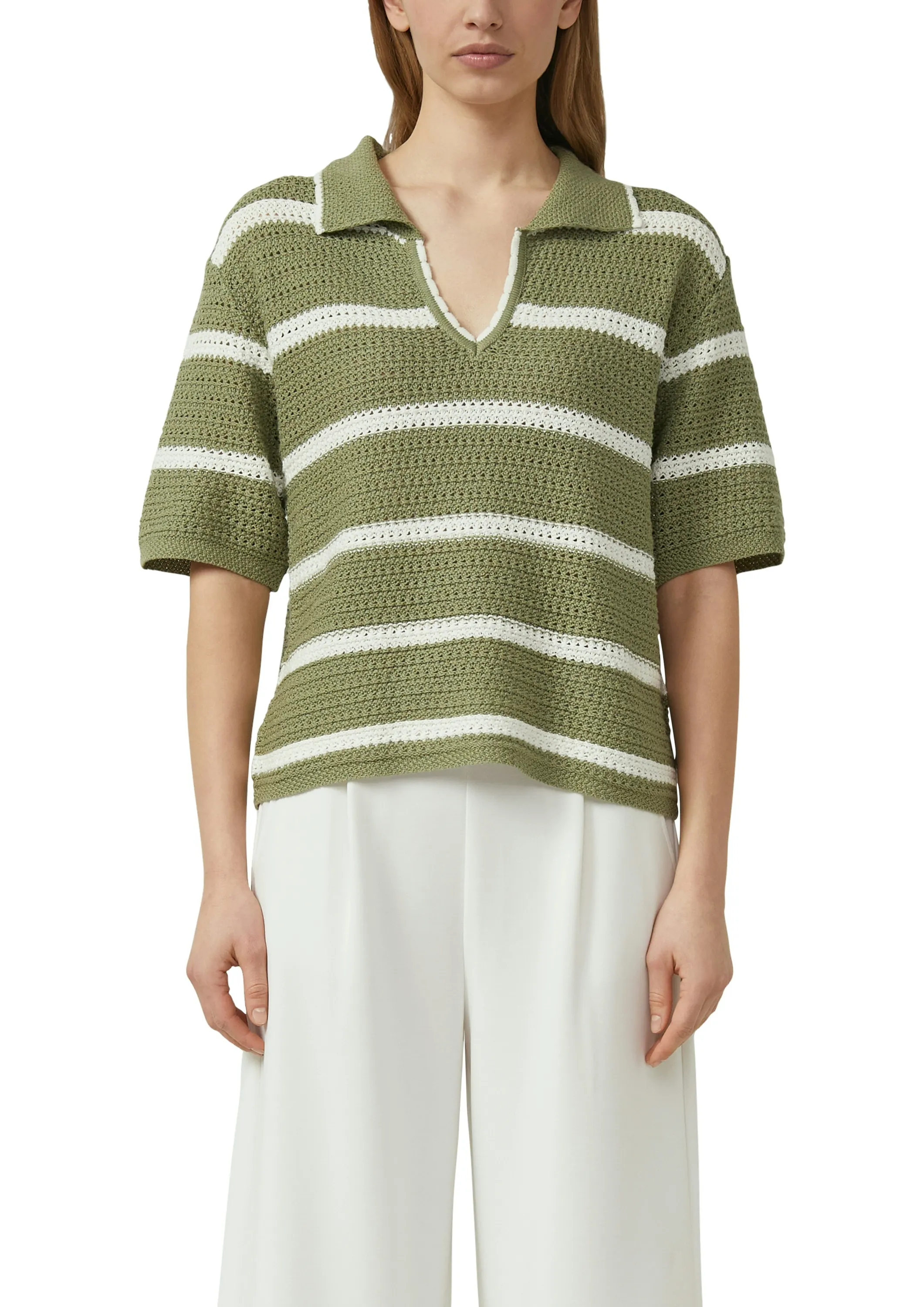 Strickpullover mit V-Ausschnit - Image 6