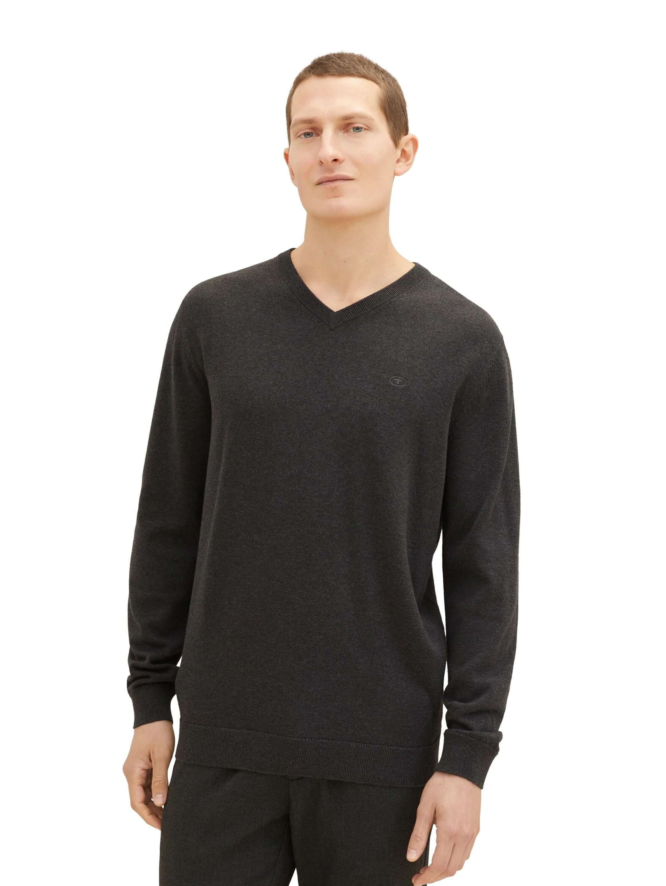 Strickpullover mit V-Ausschnitt - Image 2