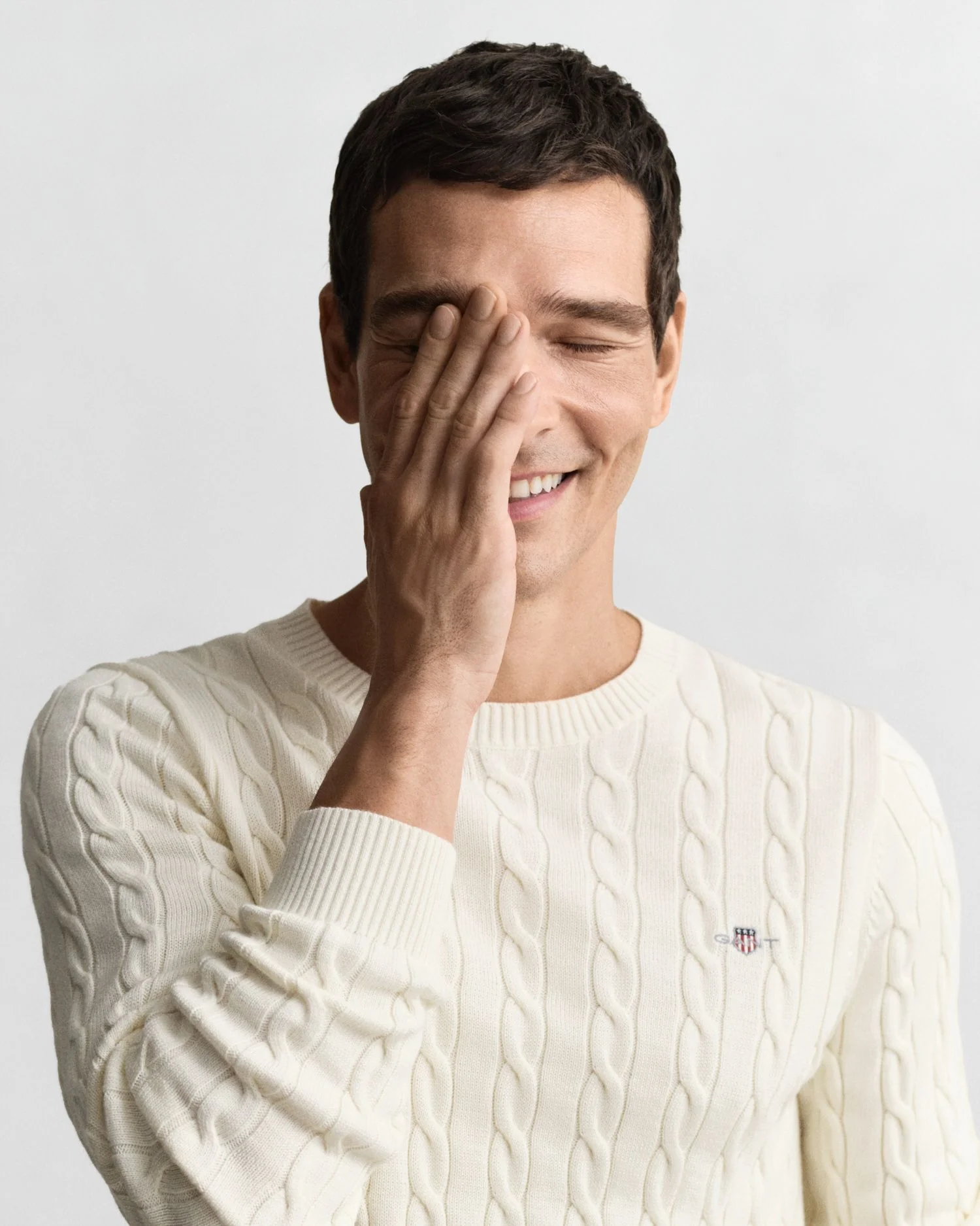 Strickpullover mit Zopfmuster - Image 14