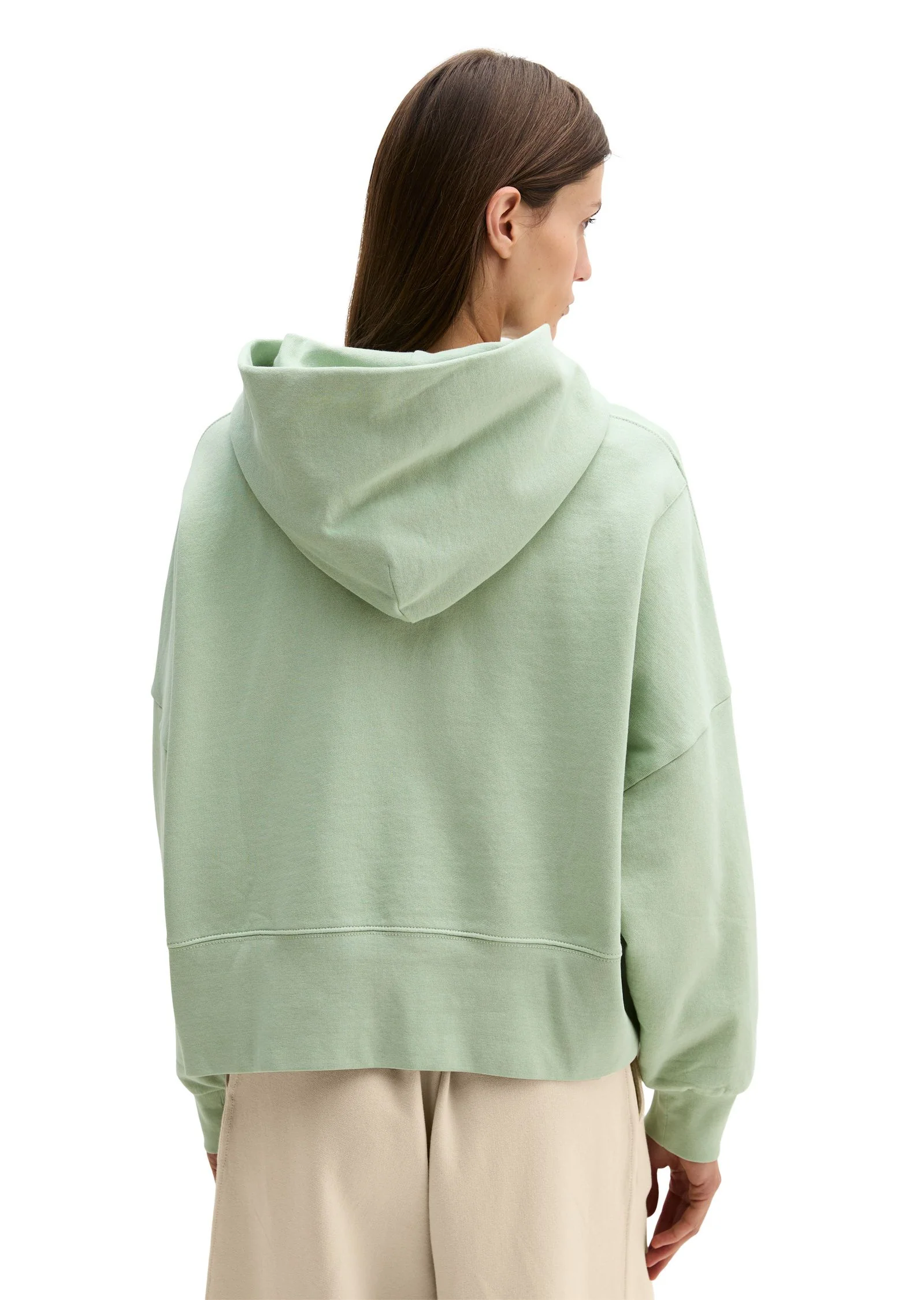 Sweathoodie oversized aus Baumwolle - Image 2