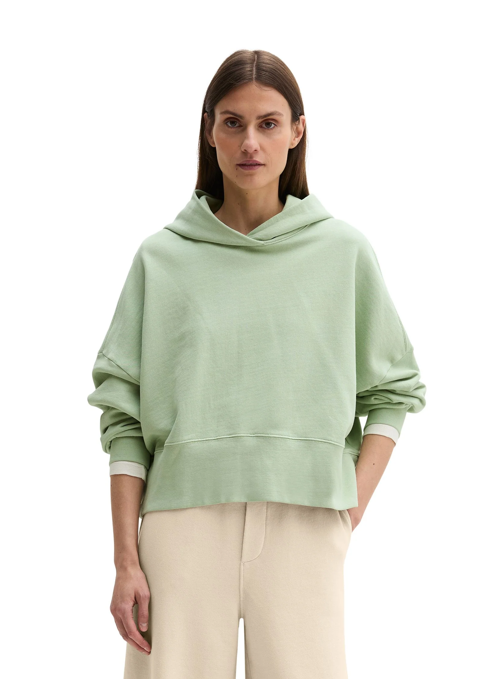 Sweathoodie oversized aus Baumwolle - Image 3