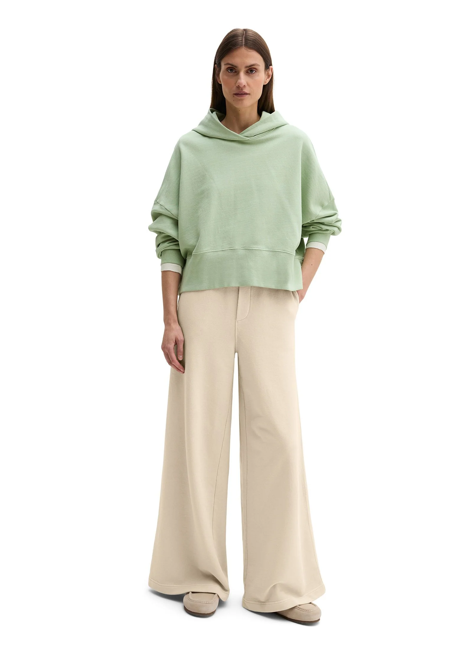 Sweathoodie oversized aus Baumwolle - Image 4