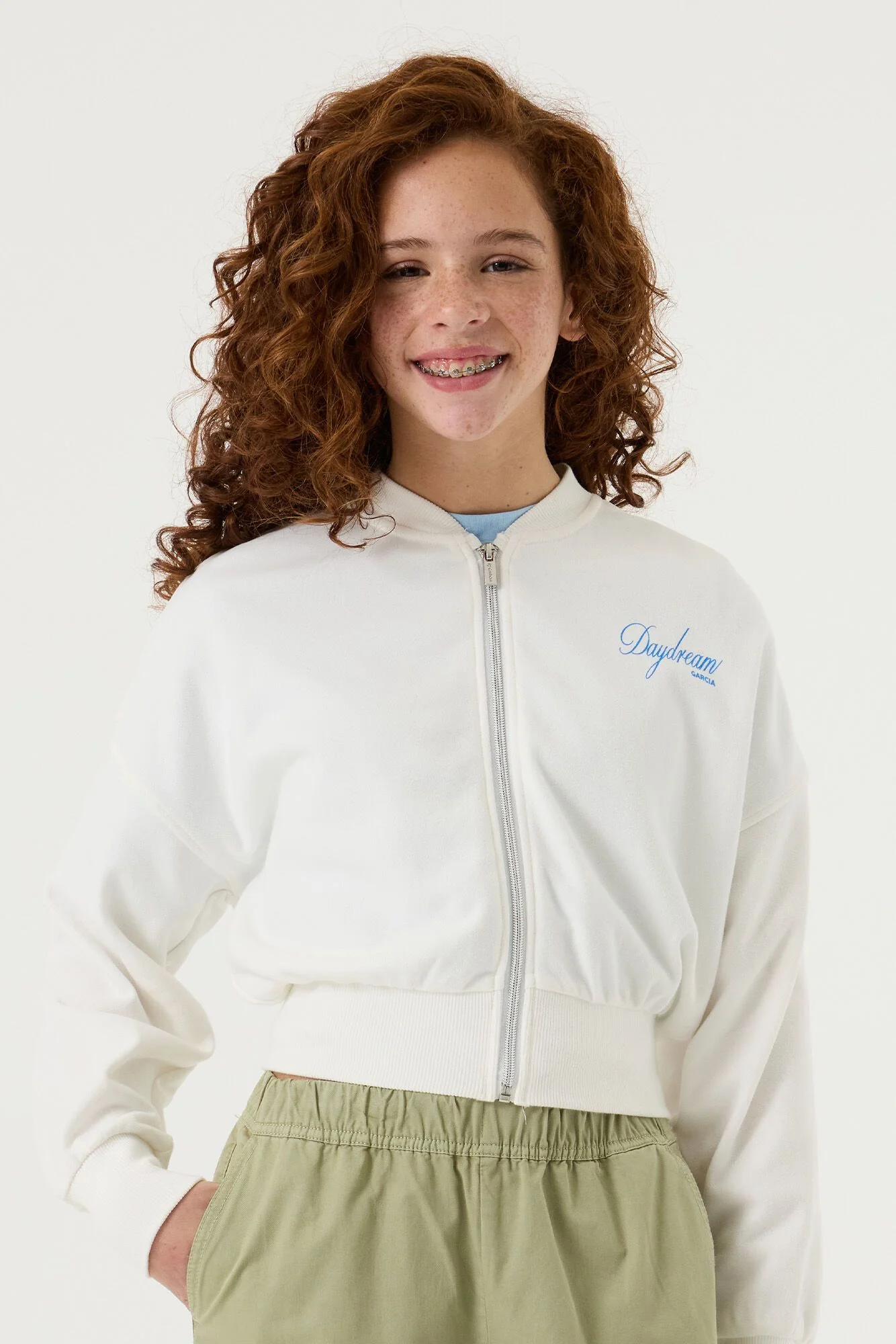 Sweatjacke aus Baumwollmix - Image 4