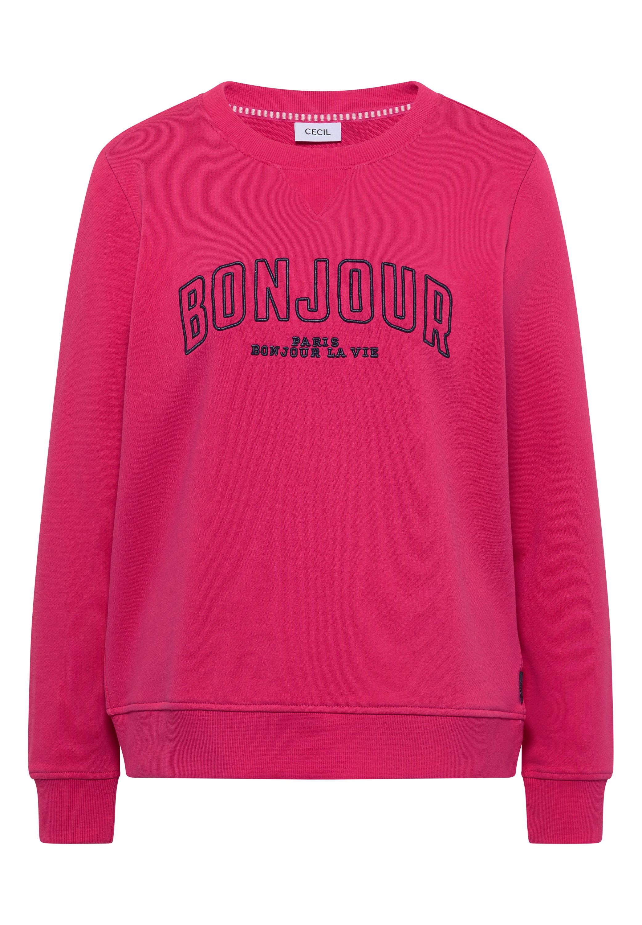 Sweatshirt aus Baumwolle