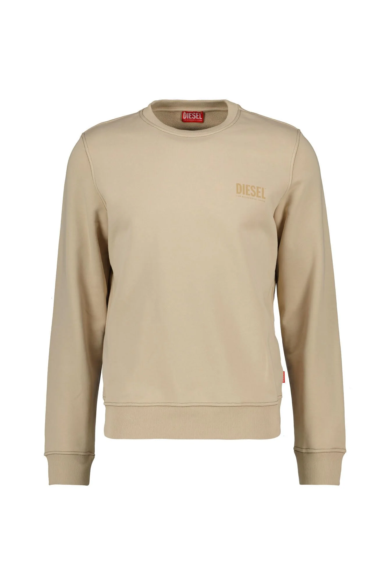 Sweatshirt aus Baumwolle mit Muster auf der Rückseite