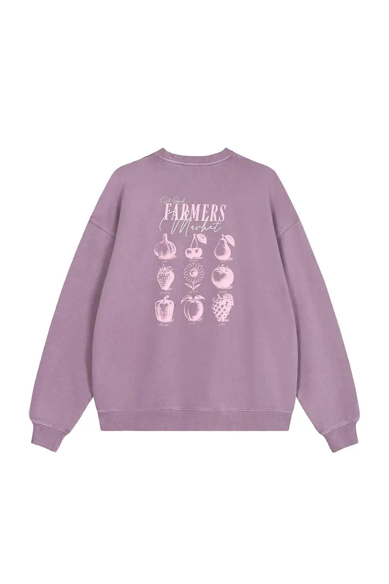 Sweatshirt FARMERS MARKET oversized - Image 2