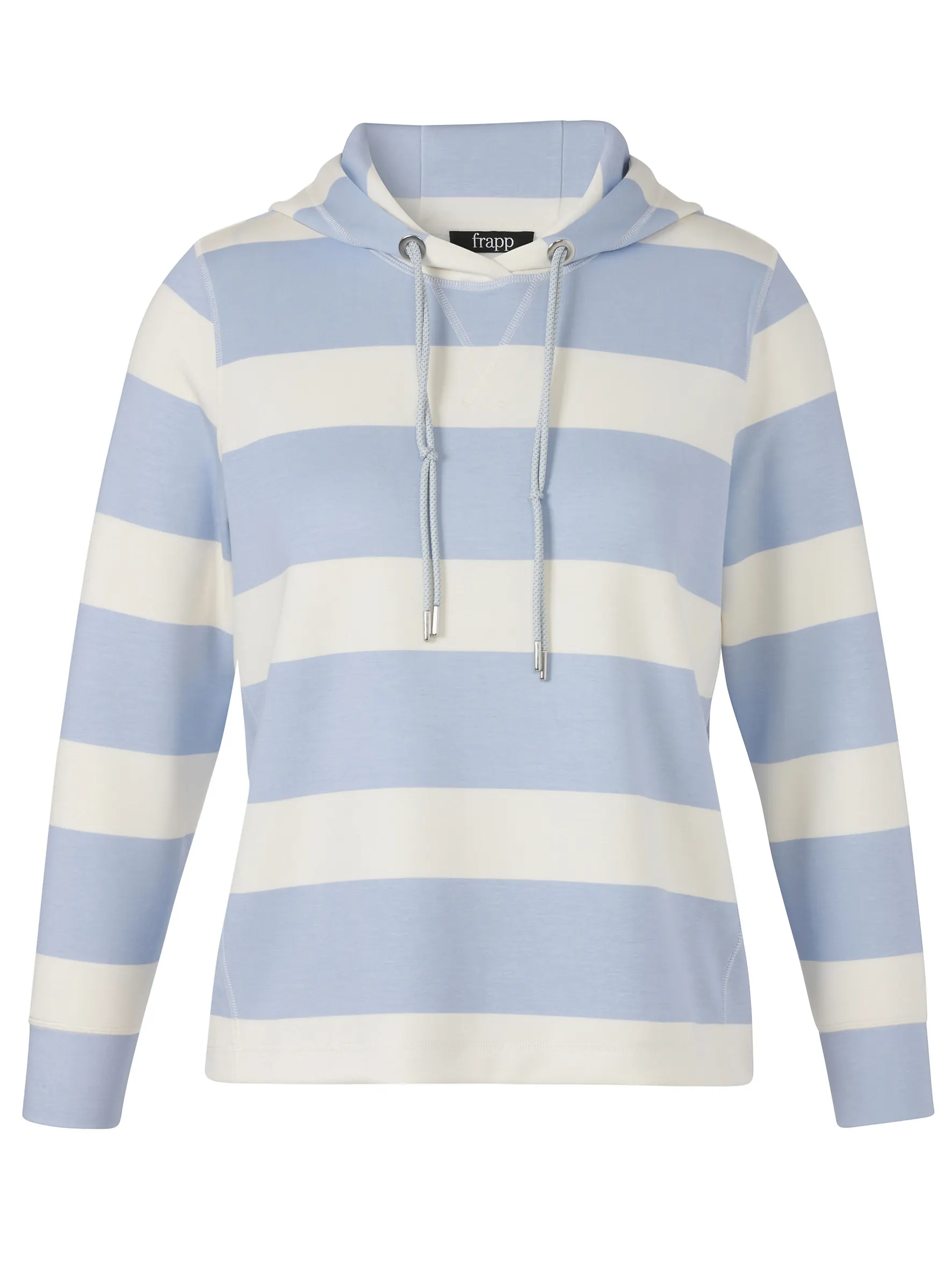 Sweatshirt gestreift aus Baumwolle