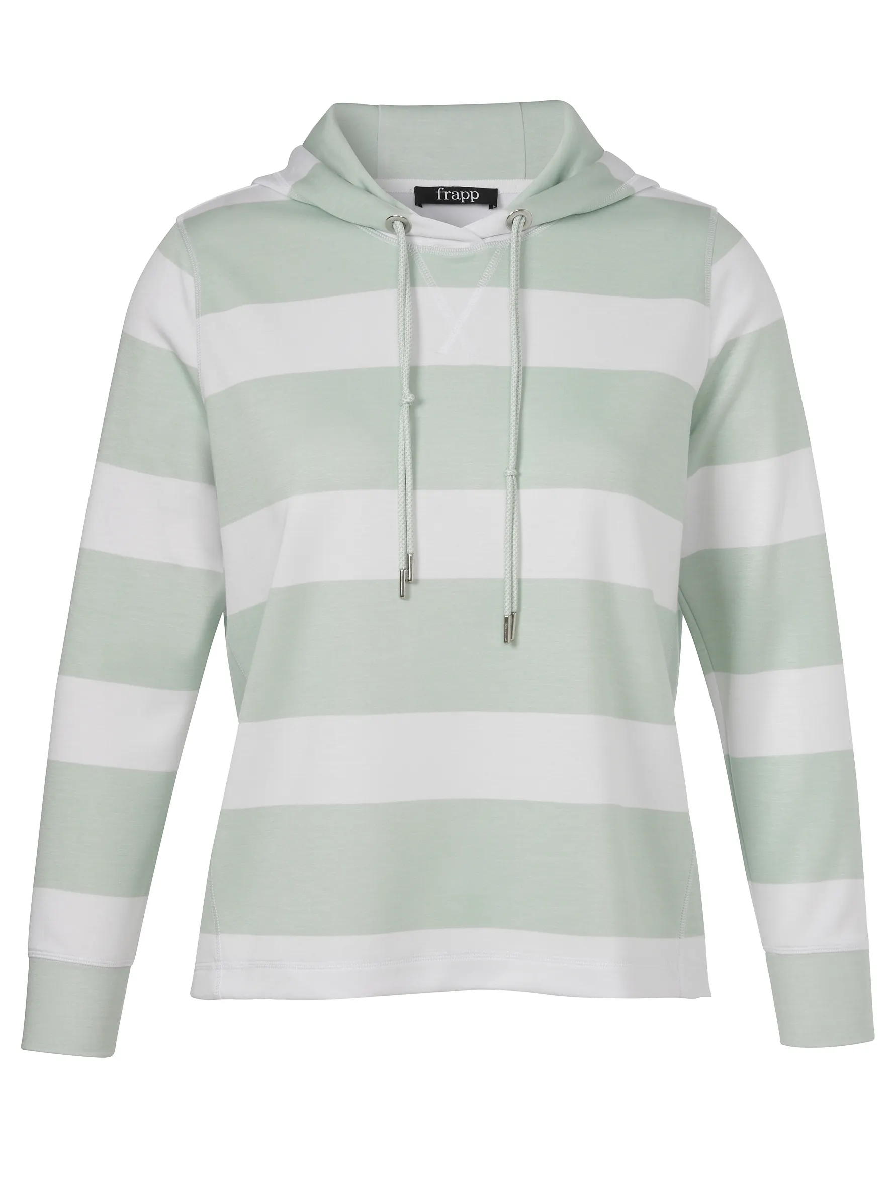 Sweatshirt gestreift aus Baumwolle