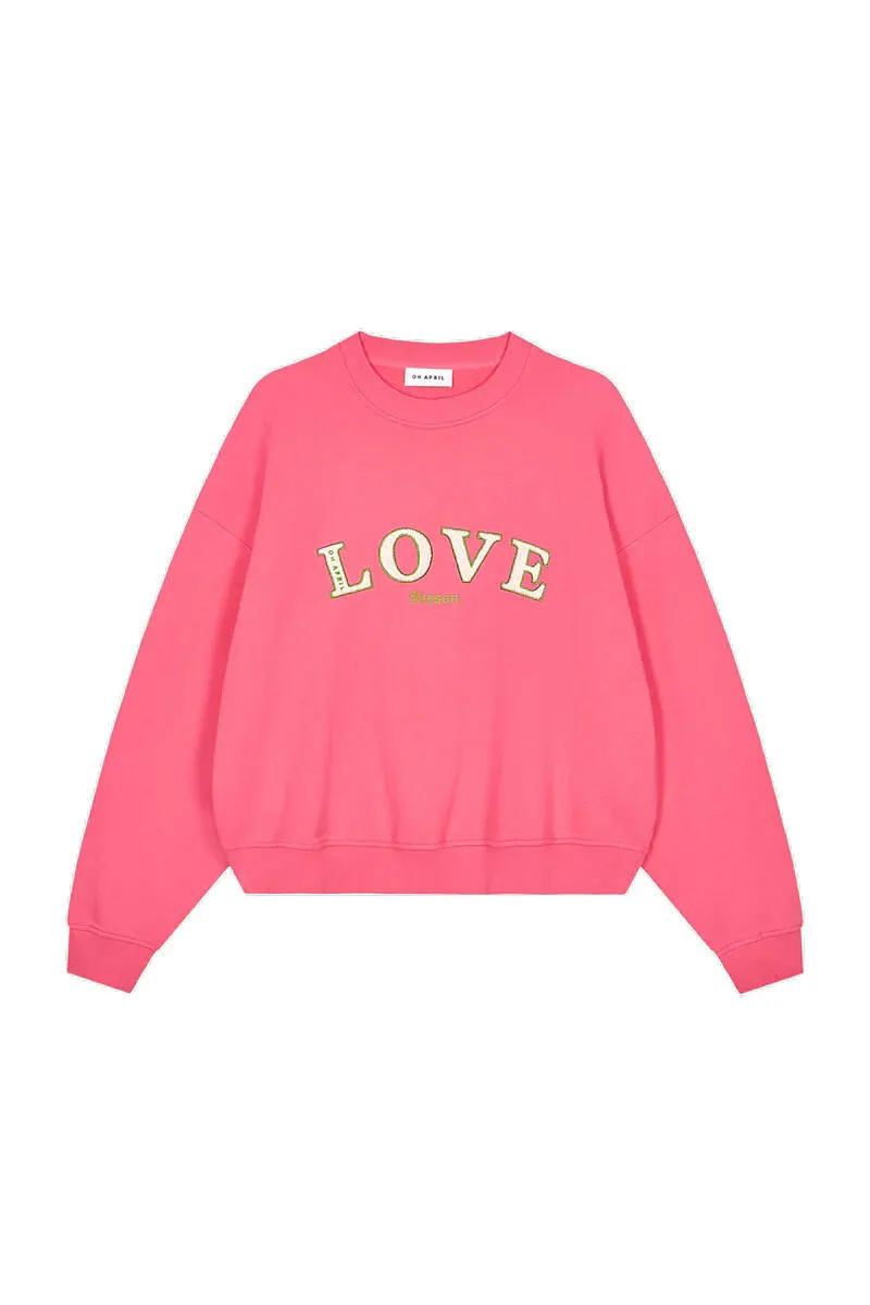 Sweatshirt LOVE aus Baumwolle
