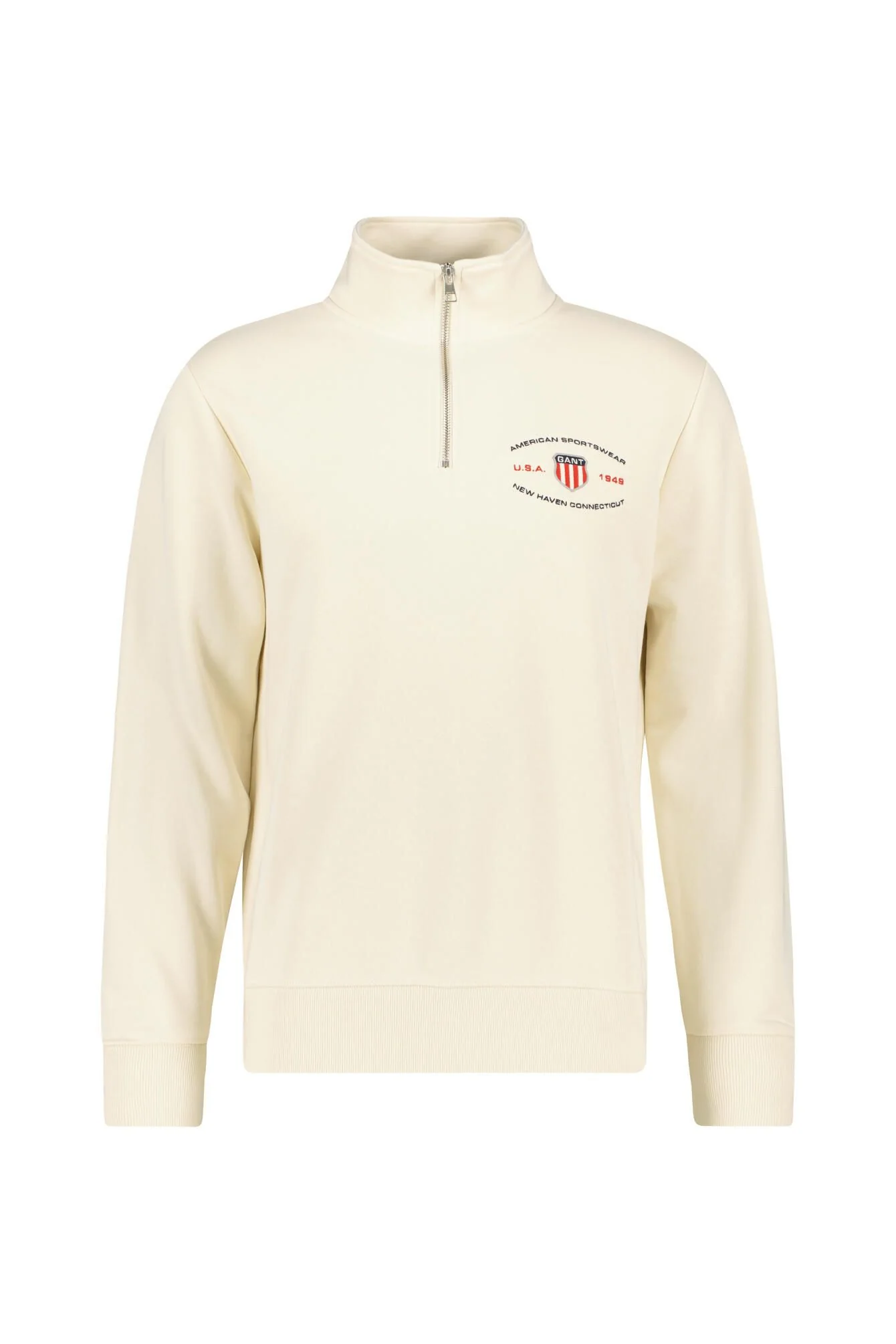 Sweatshirt mit Troyerkragen