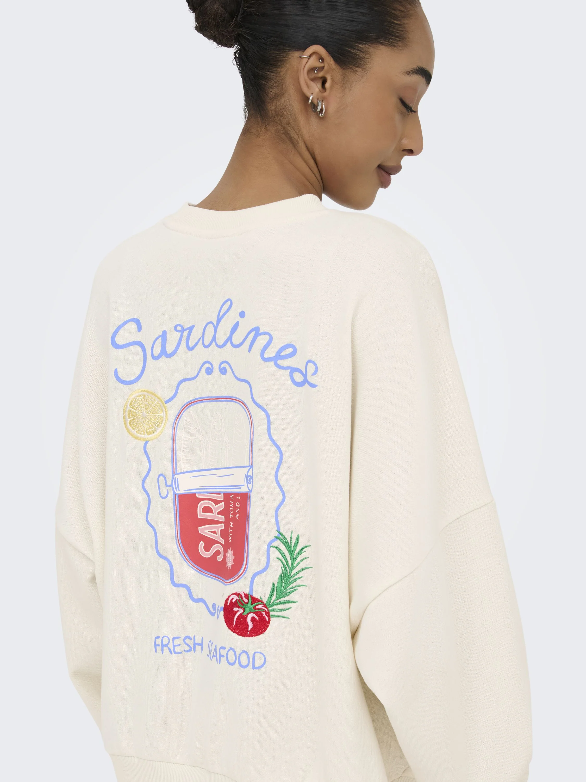 Sweatshirt ONLDEBORAH aus Baumwollmix - Image 6