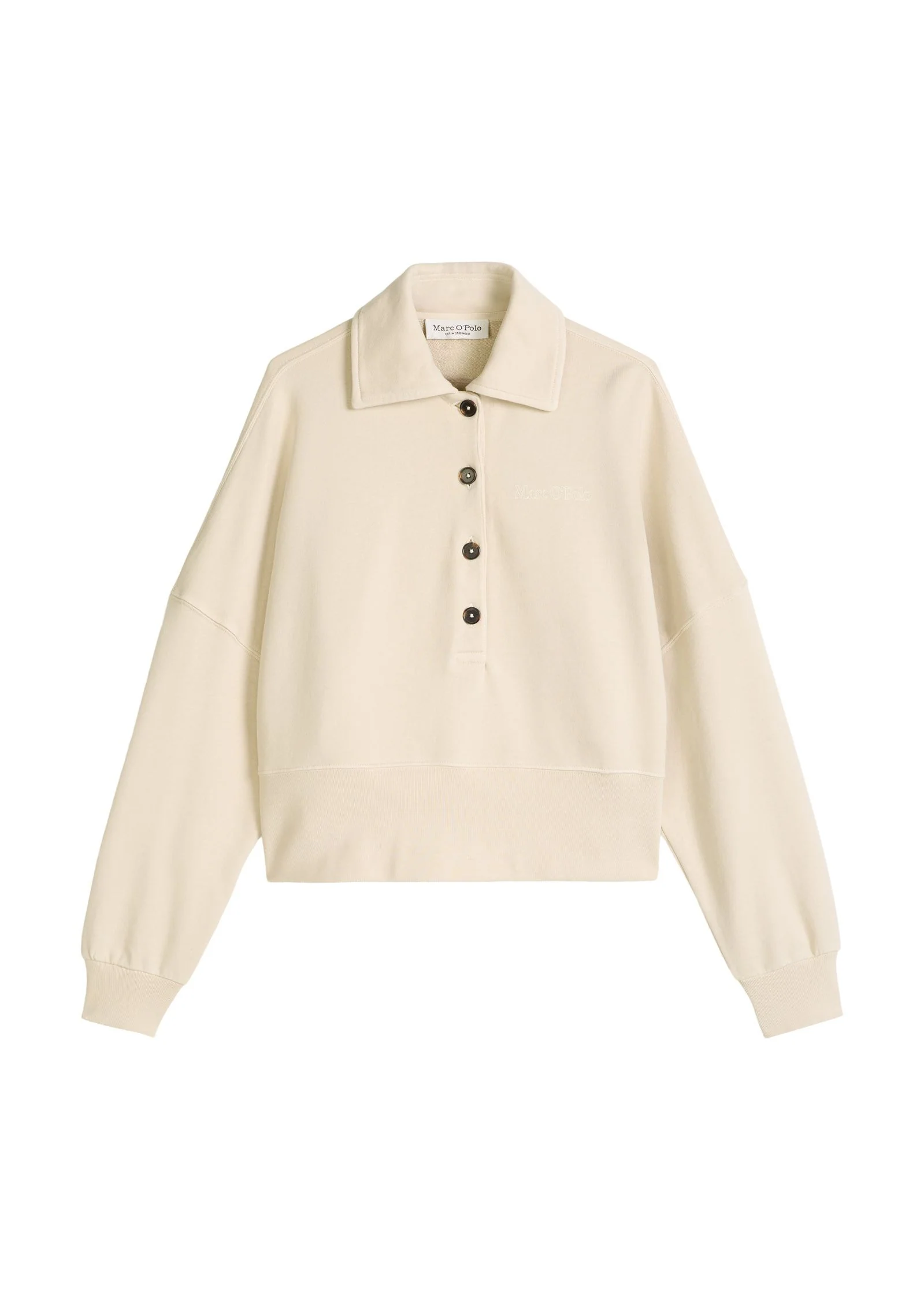 Sweatshirt oversized aus Baumwolle