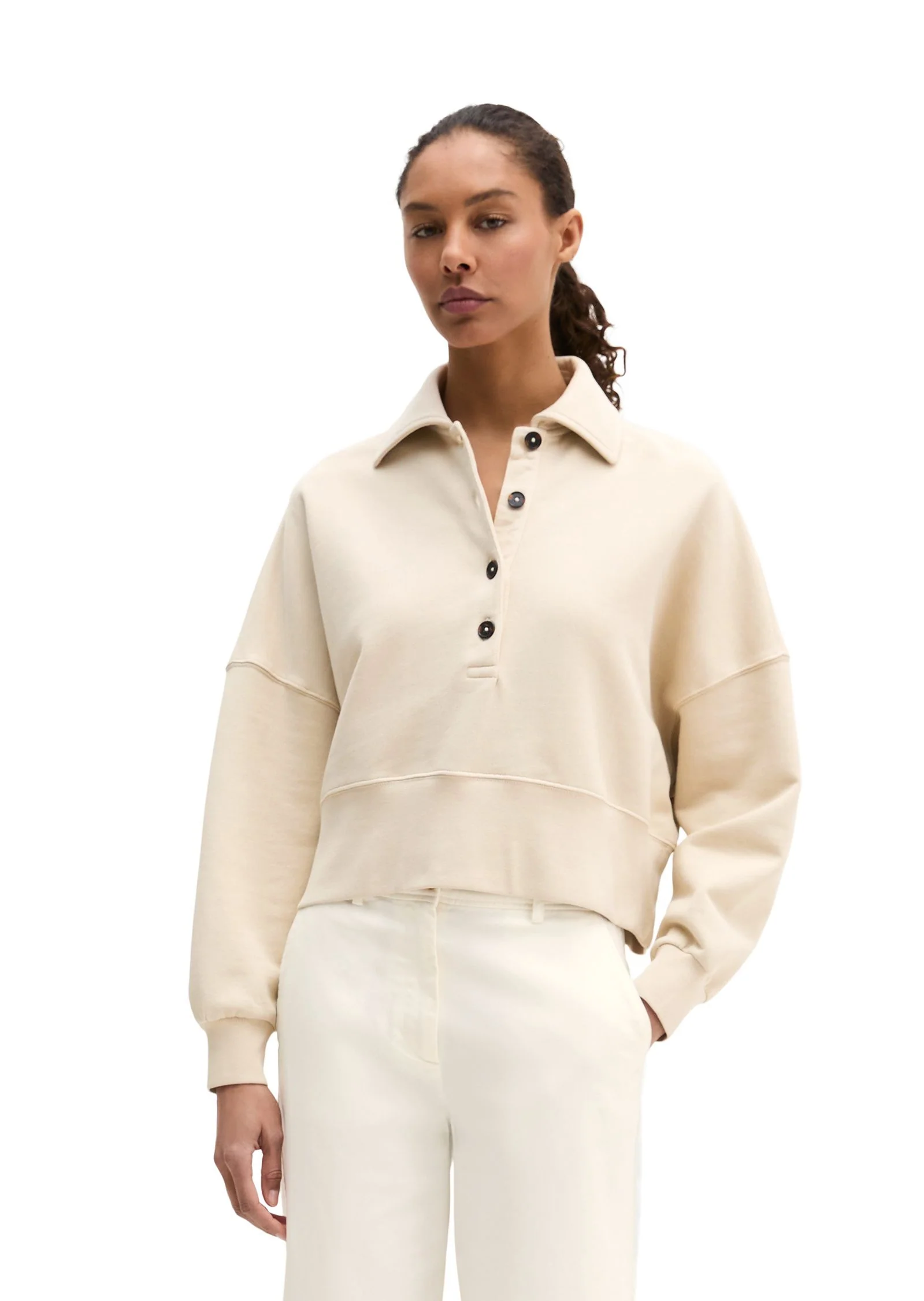 Sweatshirt oversized aus Baumwolle - Image 3
