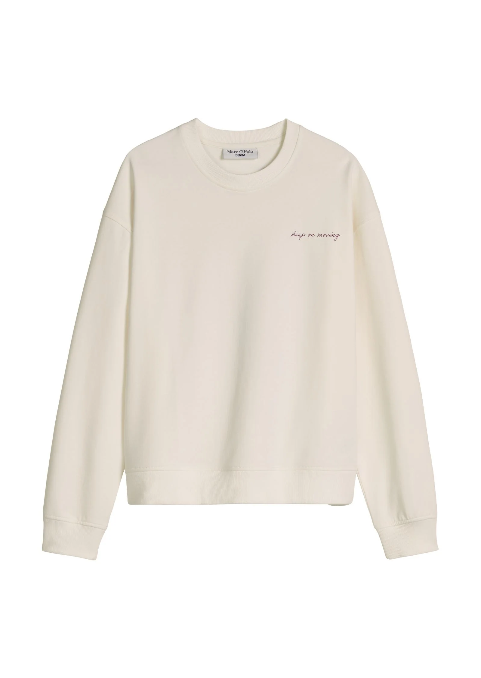 Sweatshirt oversized aus Baumwolle