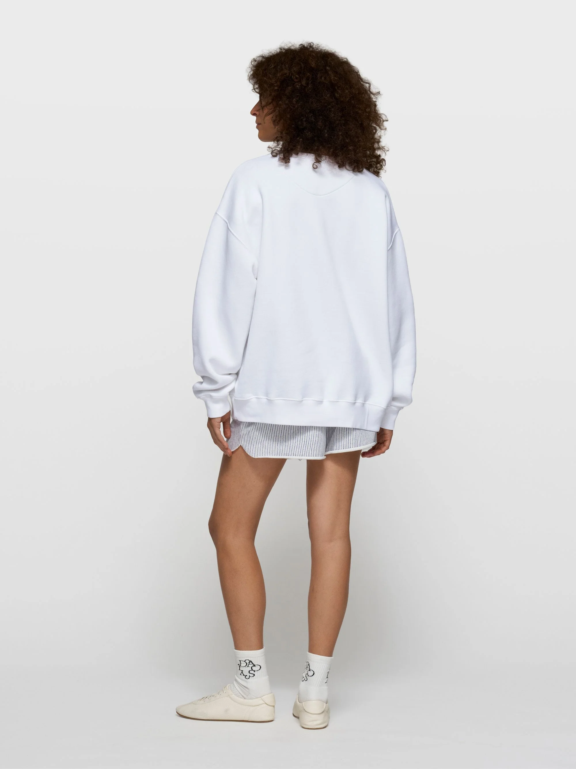 Sweatshirt oversized aus Baumwollmix - Image 6