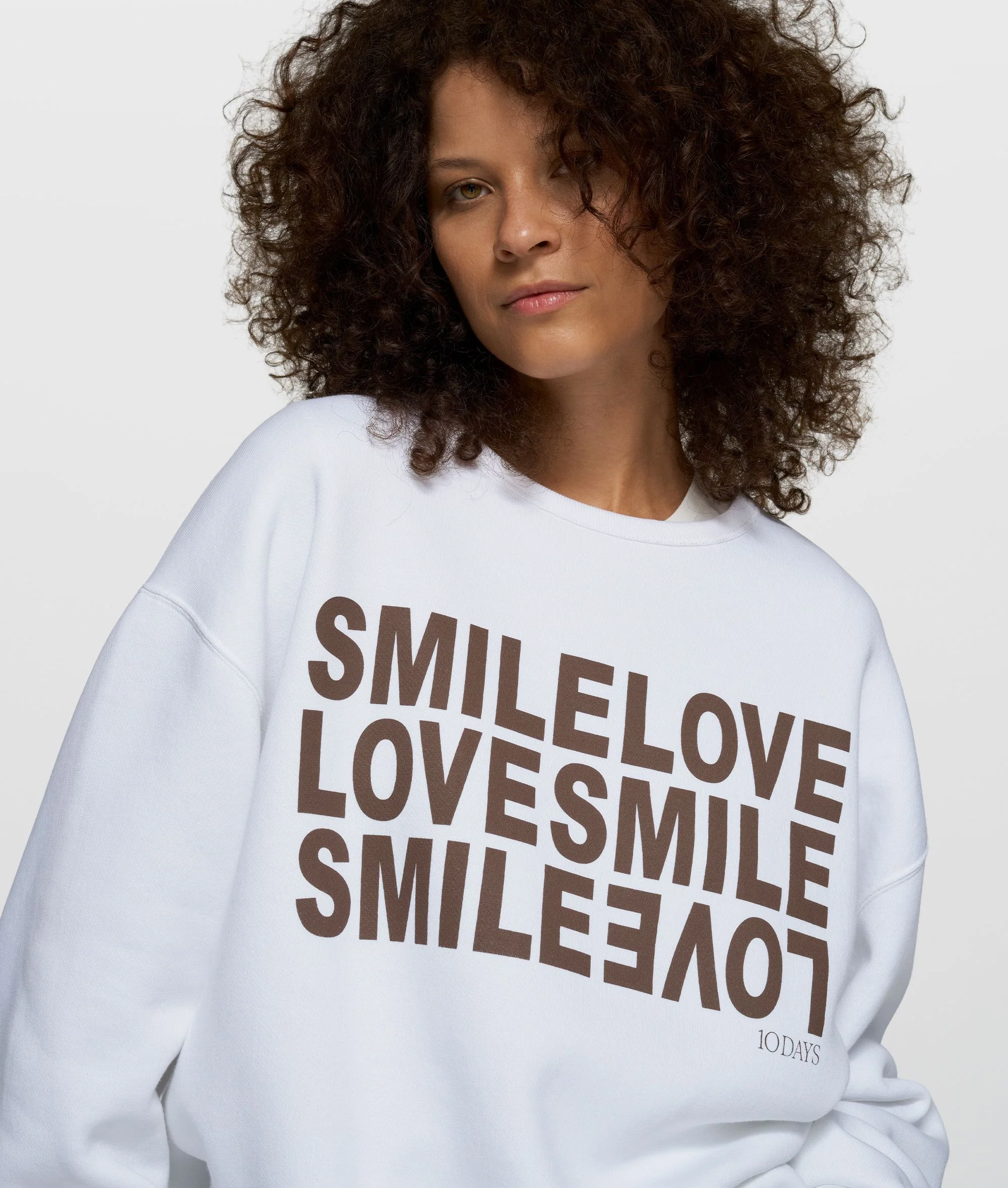 Sweatshirt oversized aus Baumwollmix - Image 7