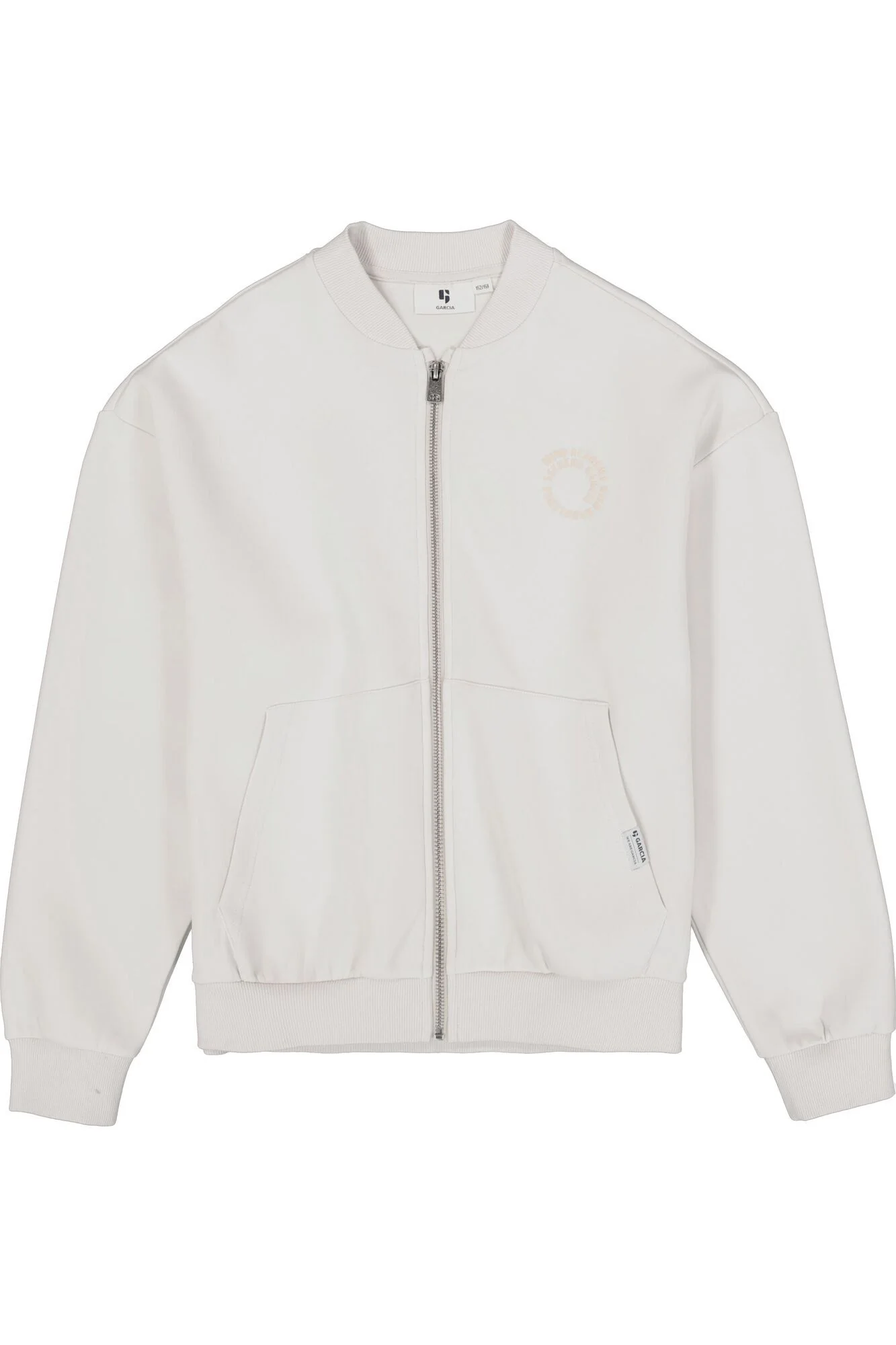 Sweatshirtjacke aus Baumwollmix