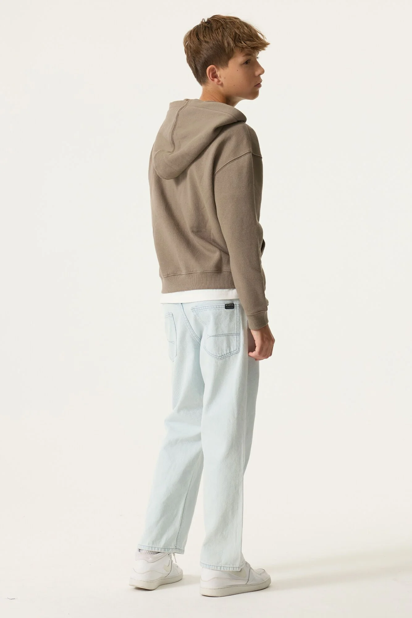 Sweatshirtjacke aus Baumwollmix - Image 2