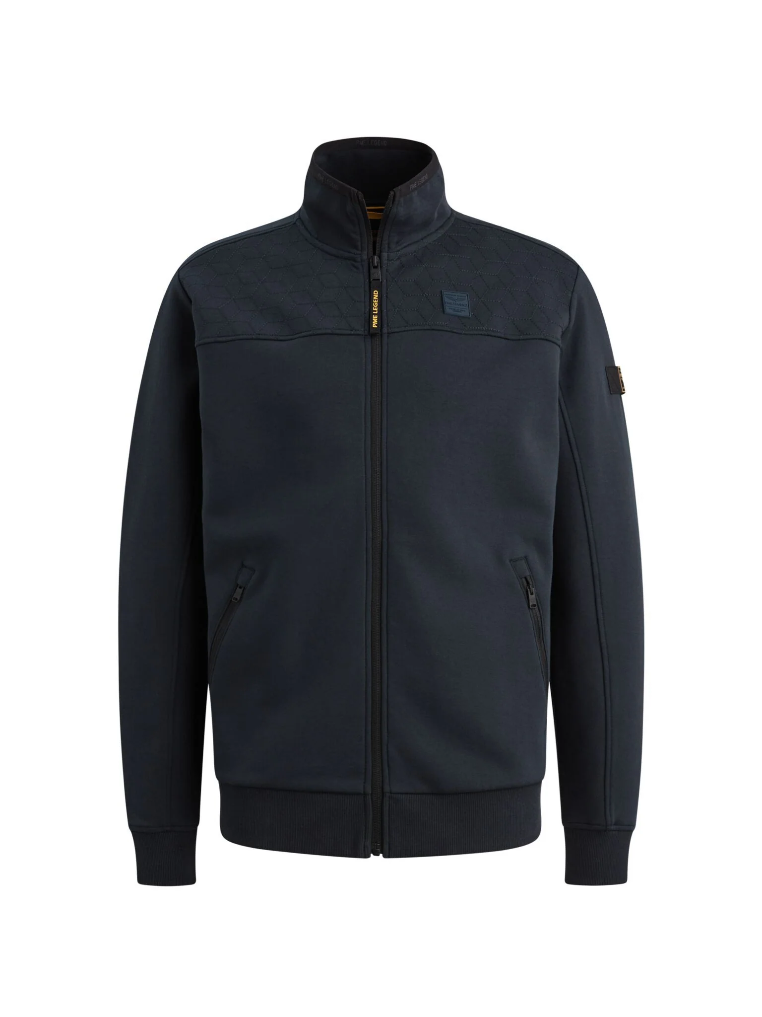 Sweatshirtjacke aus Baumwollmix