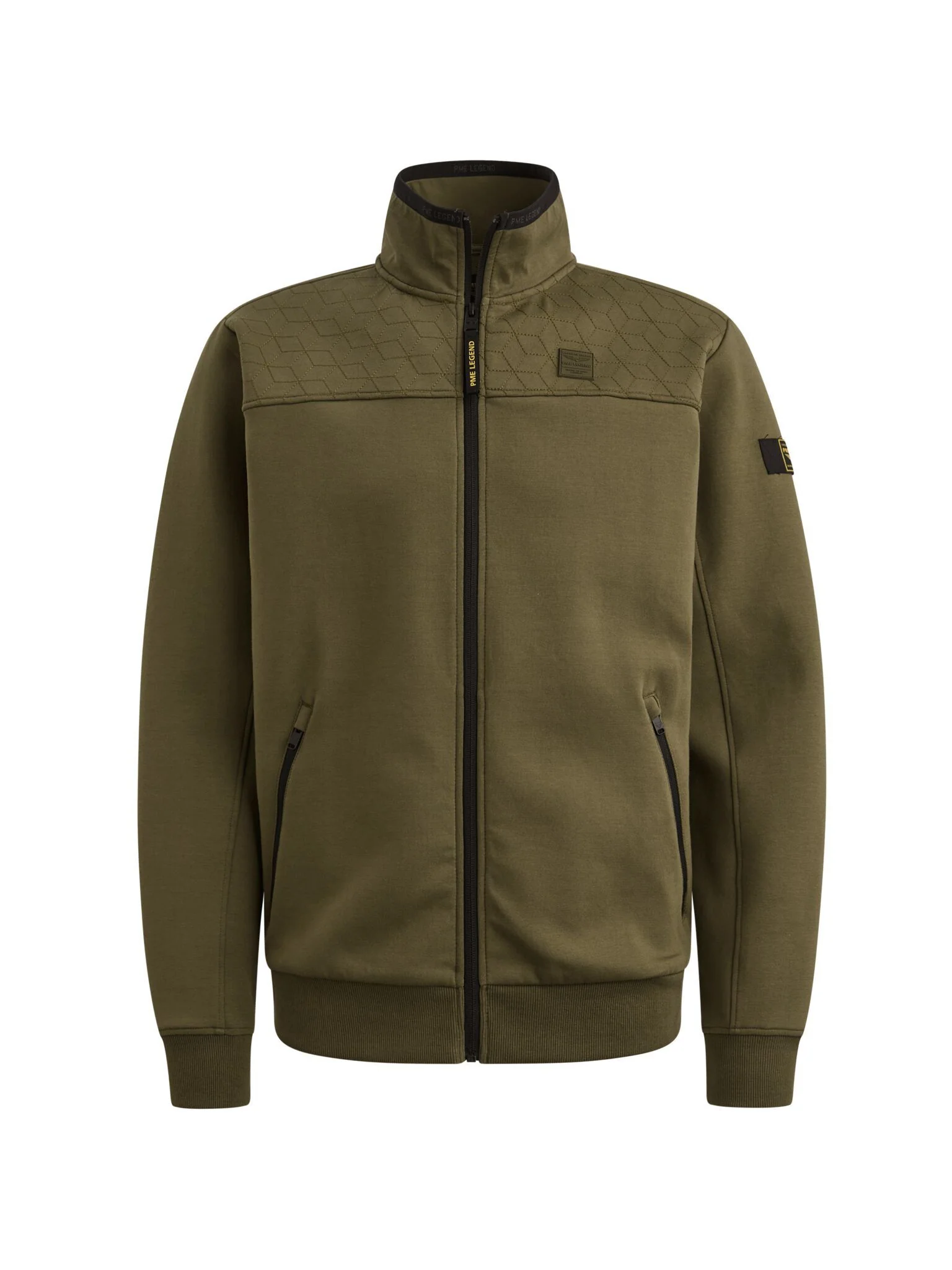 Sweatshirtjacke aus Baumwollmix