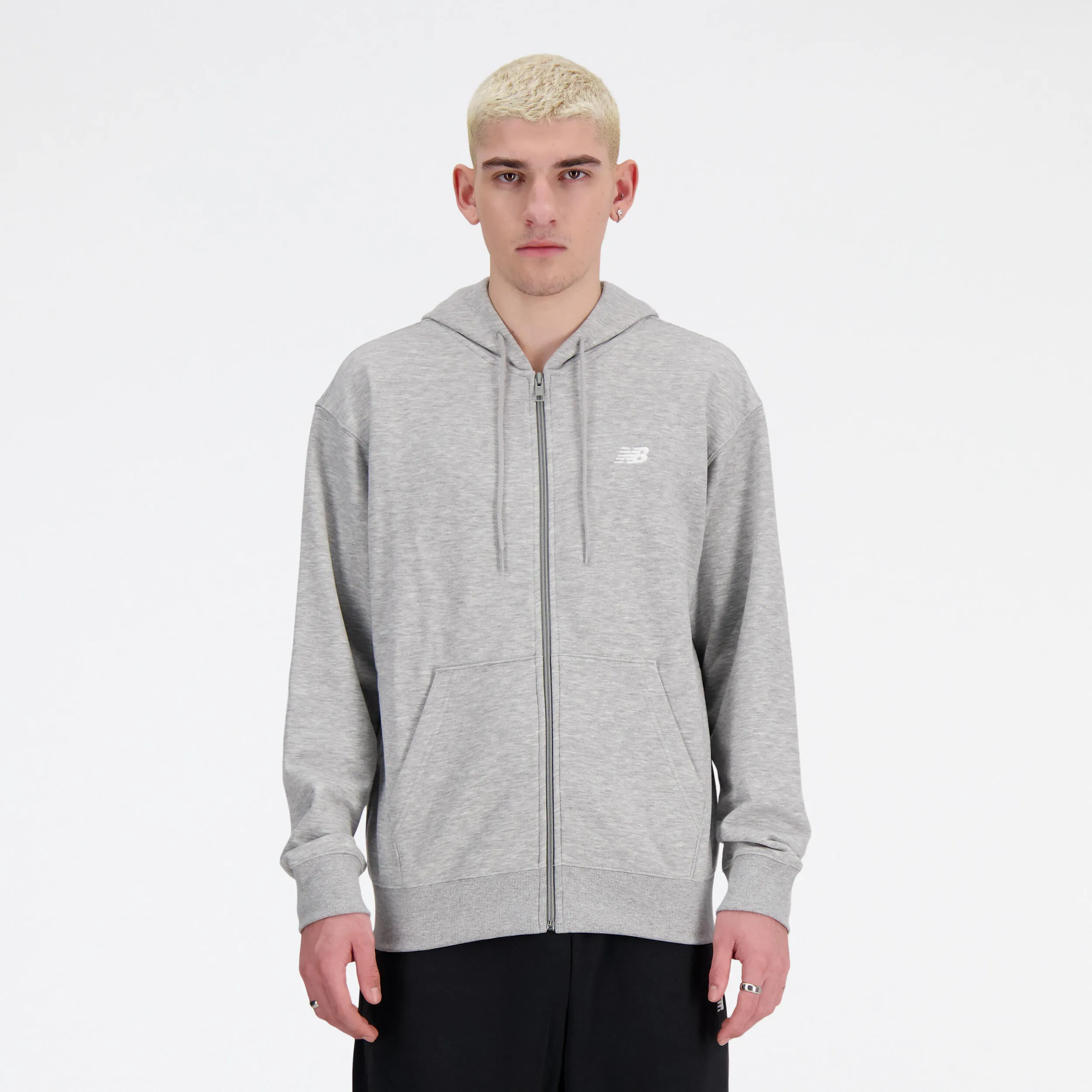 Sweatshirtjacke aus Baumwollmix - Image 3