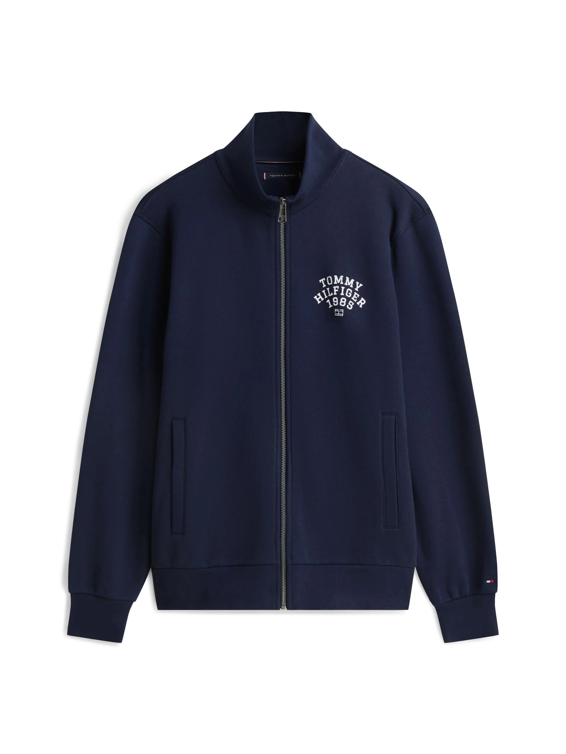 Sweatshirtjacke aus Baumwollmix