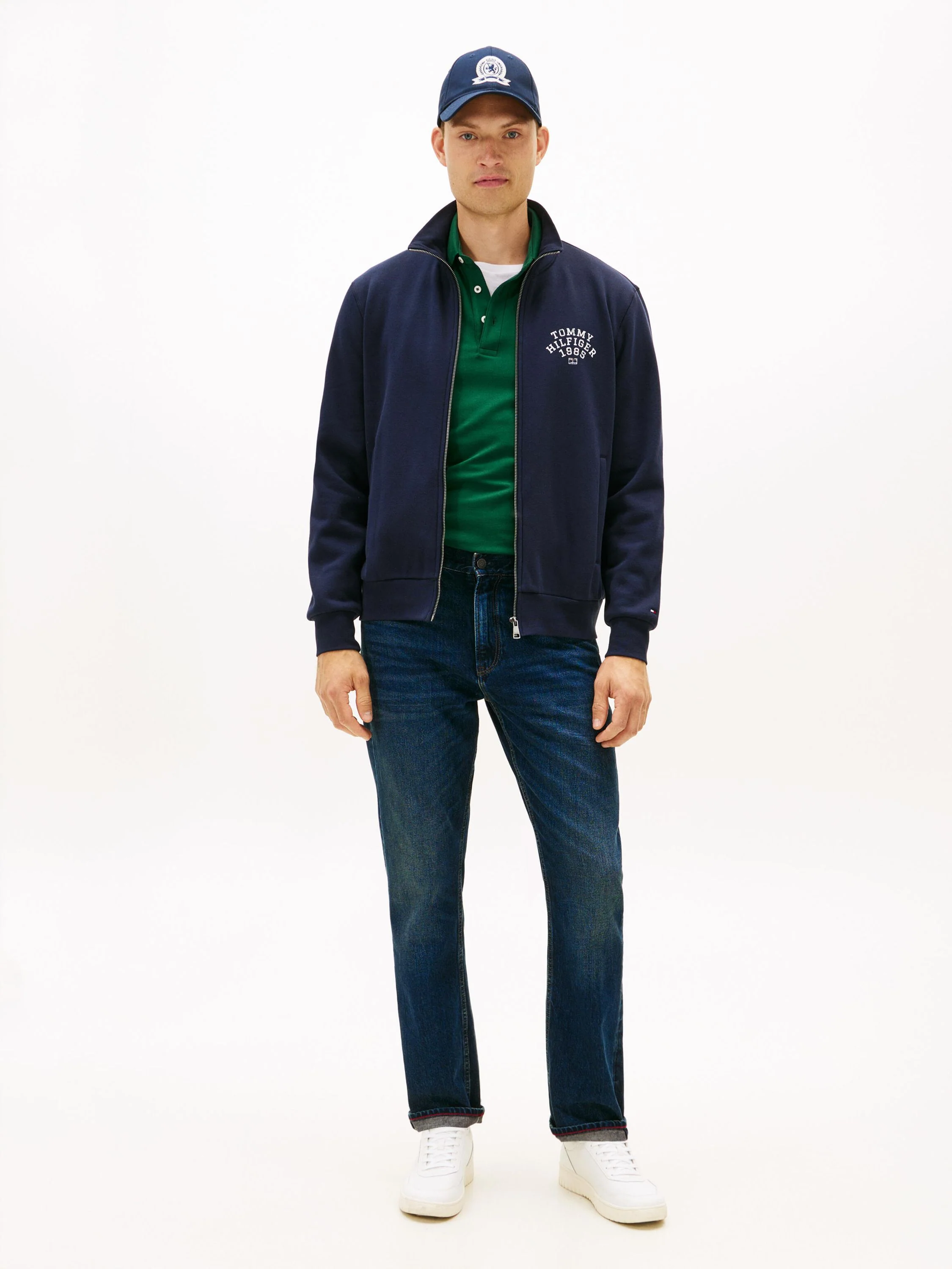 Sweatshirtjacke aus Baumwollmix - Image 3