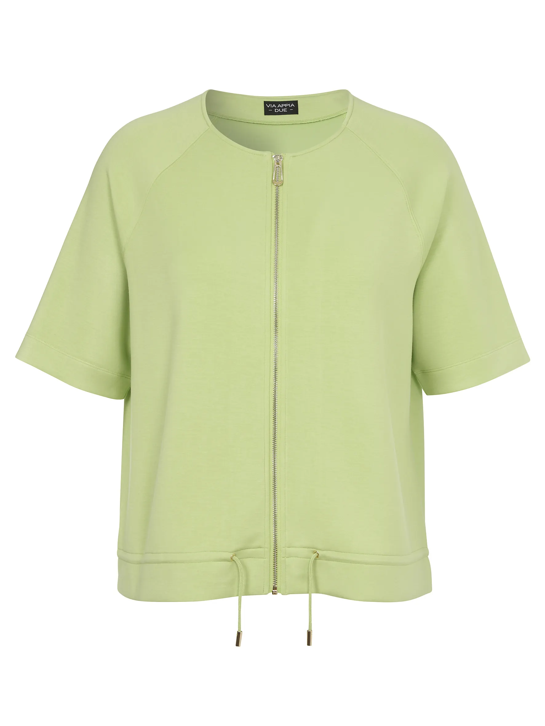 Sweatshirtjacke aus Viskosemix