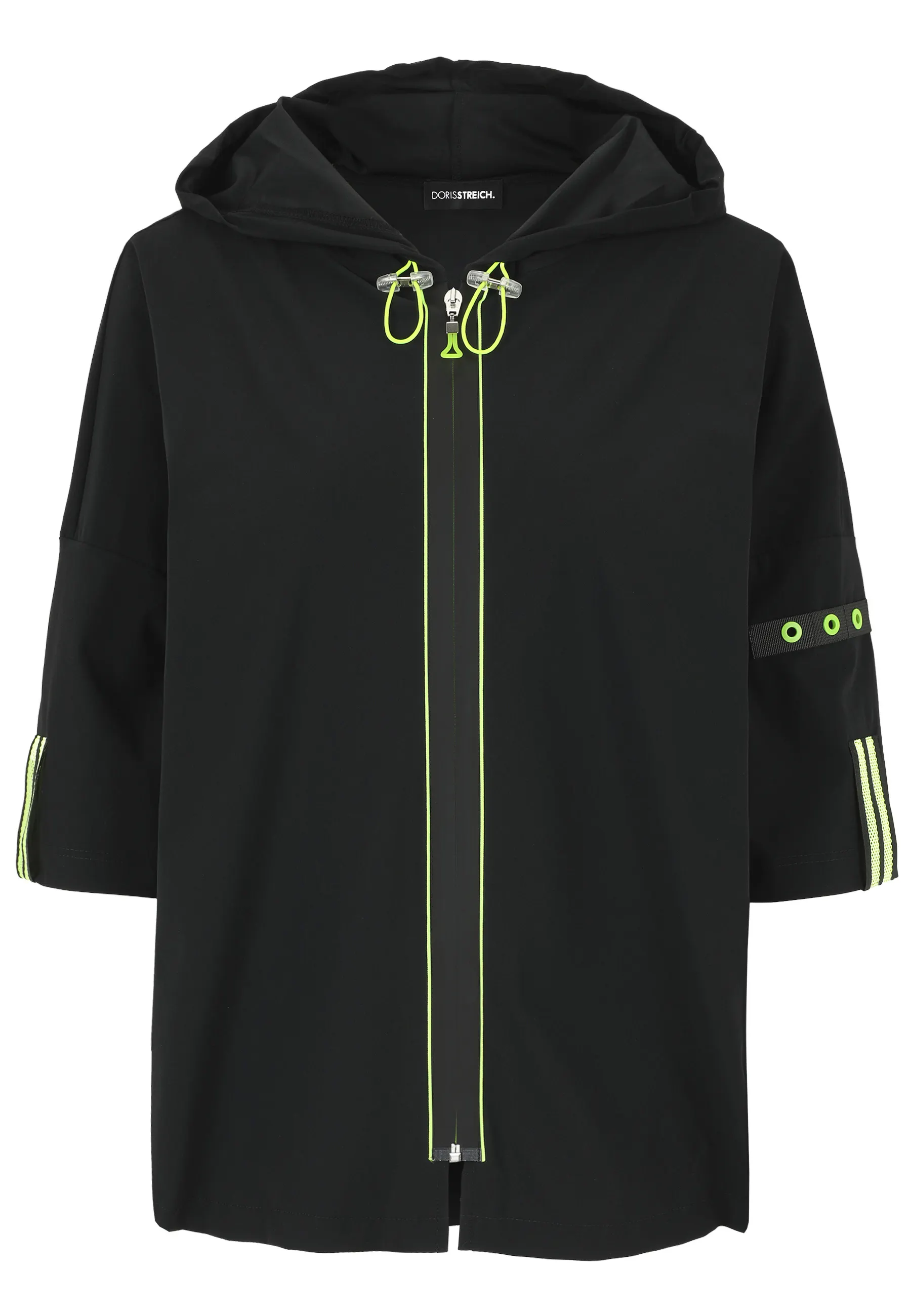 Sweatshirtjacke mit Kapuze