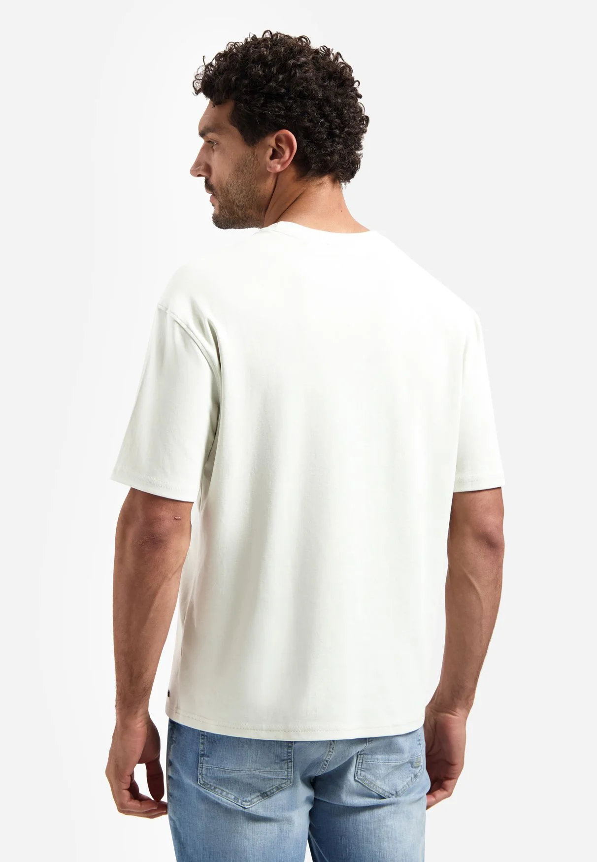 T-Shirt aus Baumwolle Relaxed Fit - Image 3