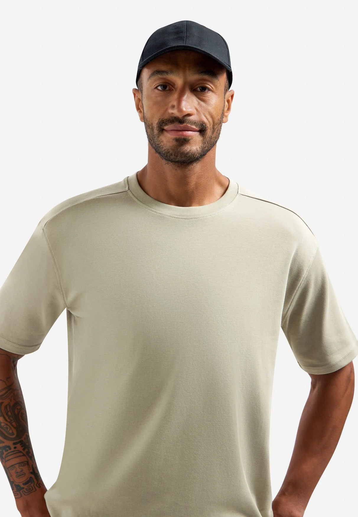 T-Shirt aus Baumwolle Relaxed Fit - Image 4
