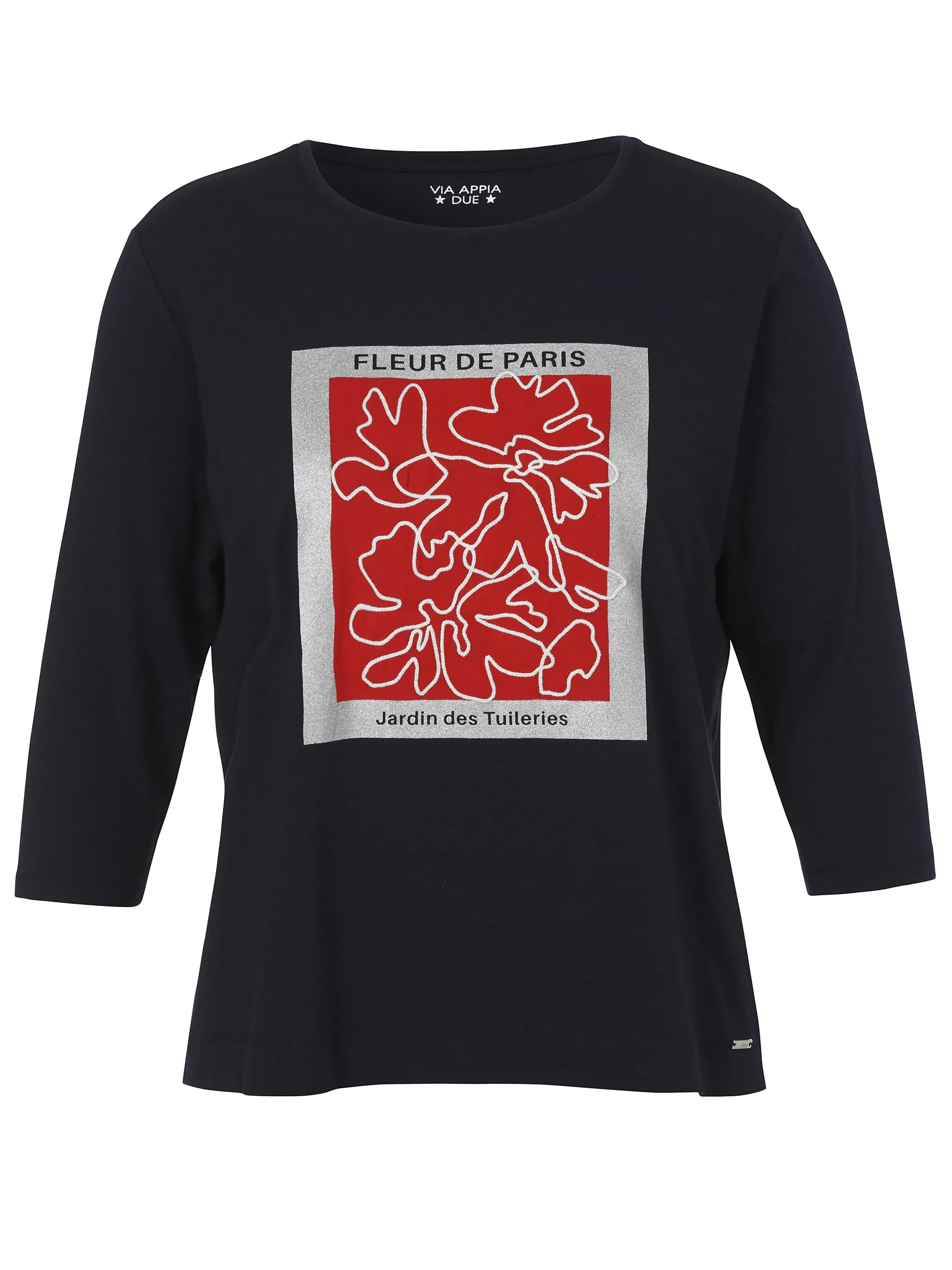 T-Shirt aus Baumwollmix