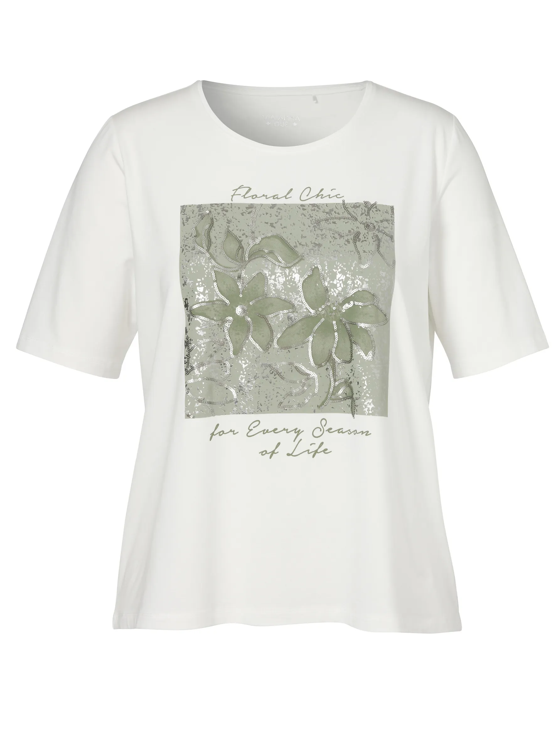 T-Shirt aus Baumwollmix