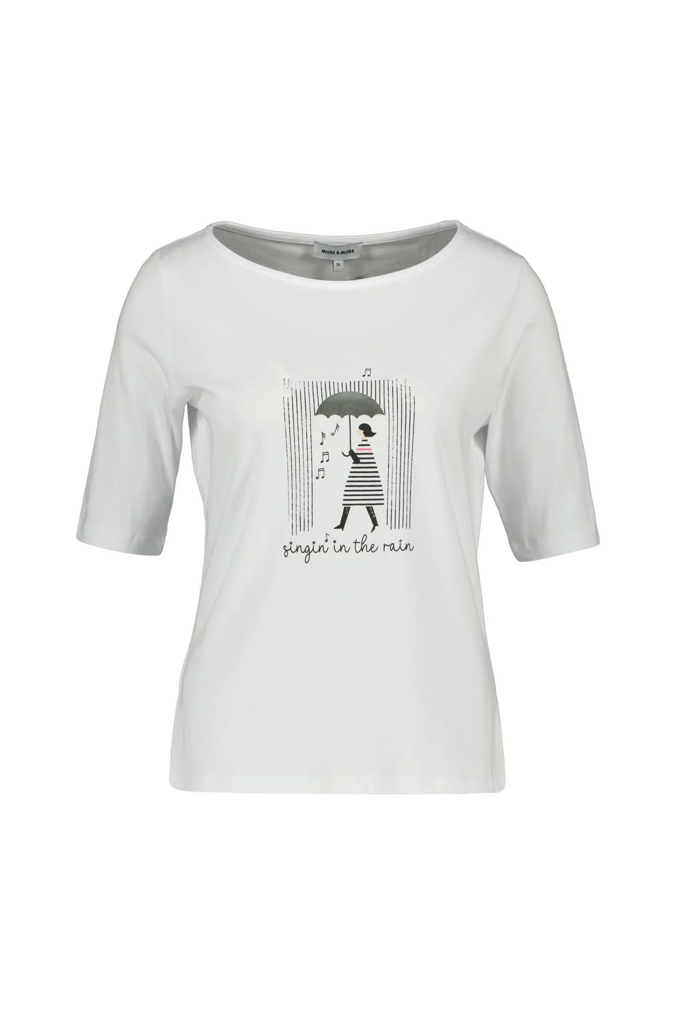 T-Shirt aus Baumwollmix
