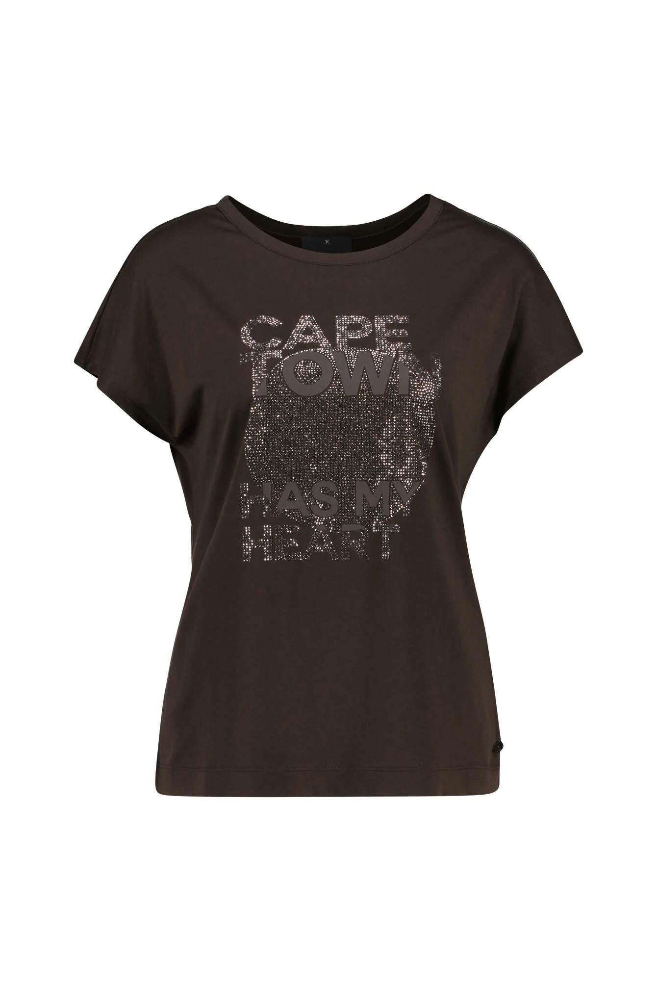 T-Shirt aus Baumwollmix