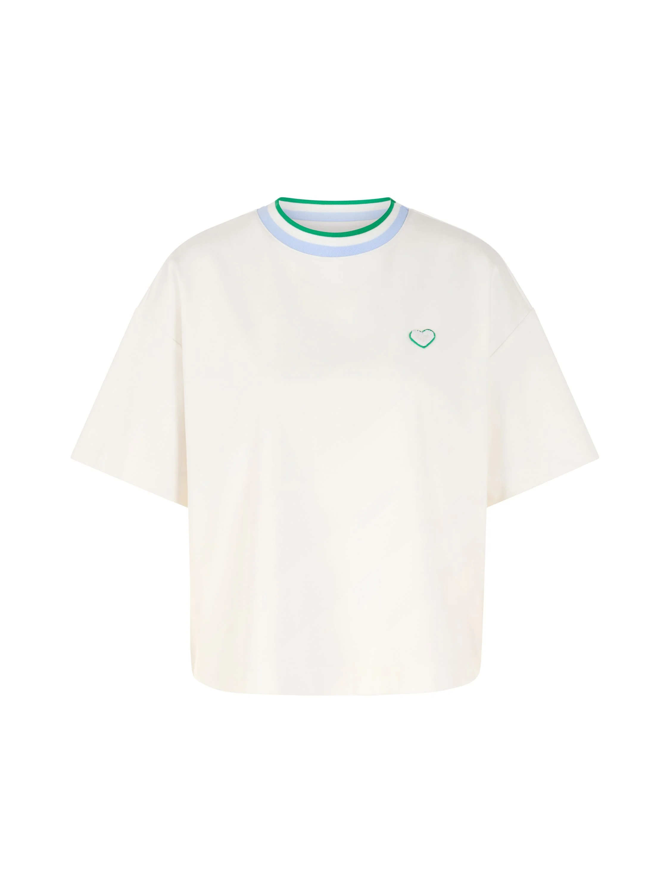 T-Shirt aus Baumwollmix
