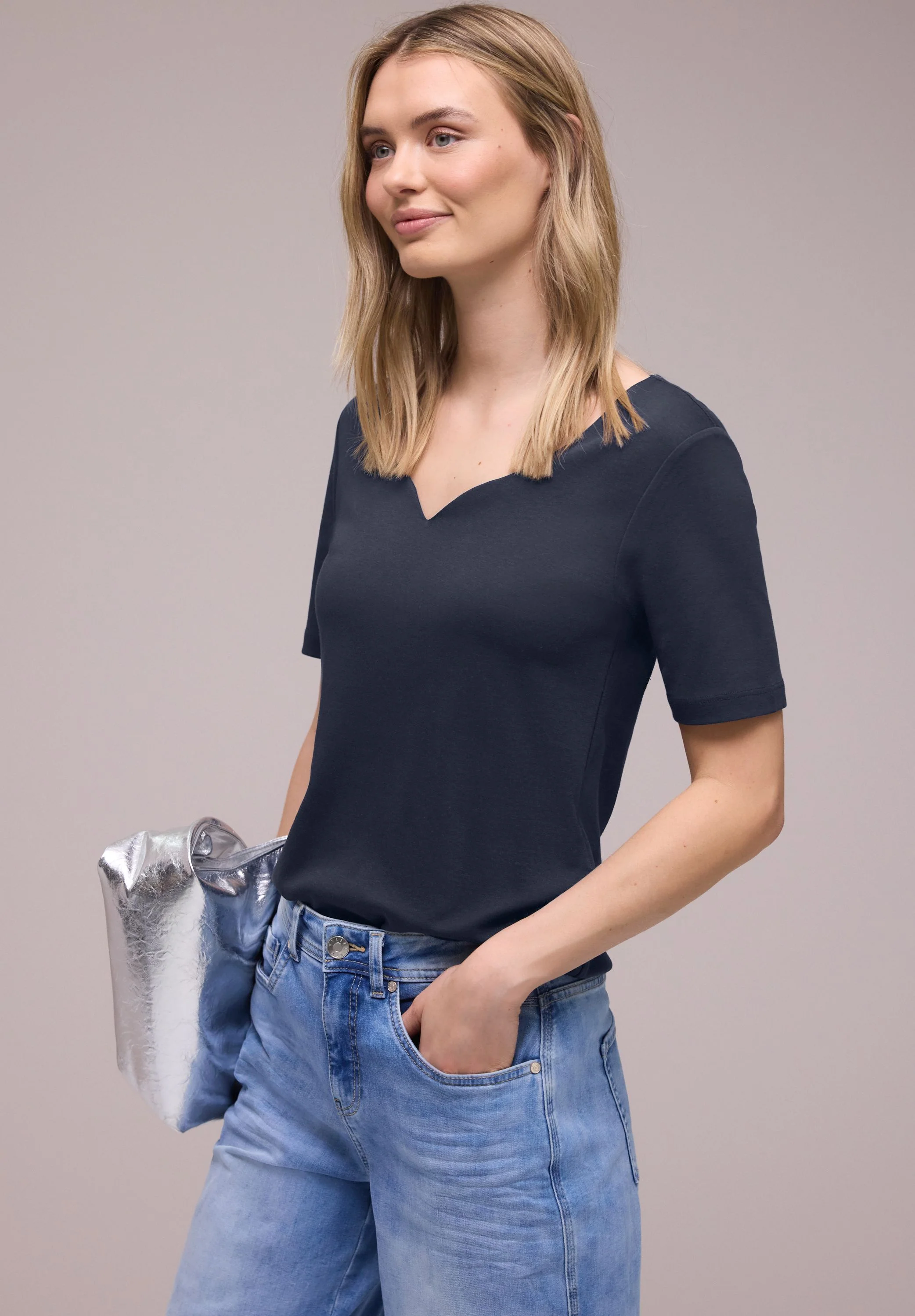 T-Shirt aus Baumwollmix - Image 4