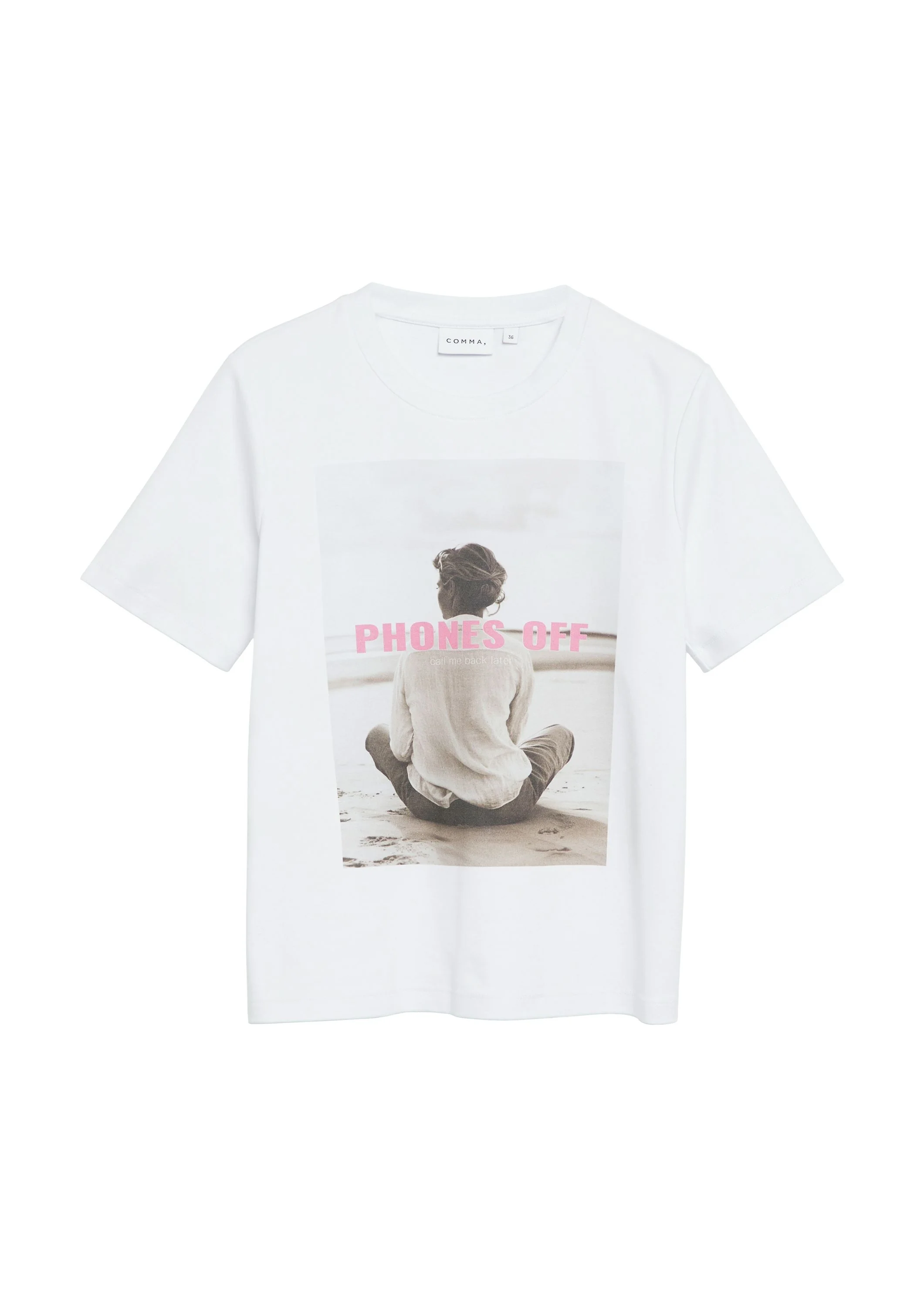 T-Shirt aus Baumwollmix