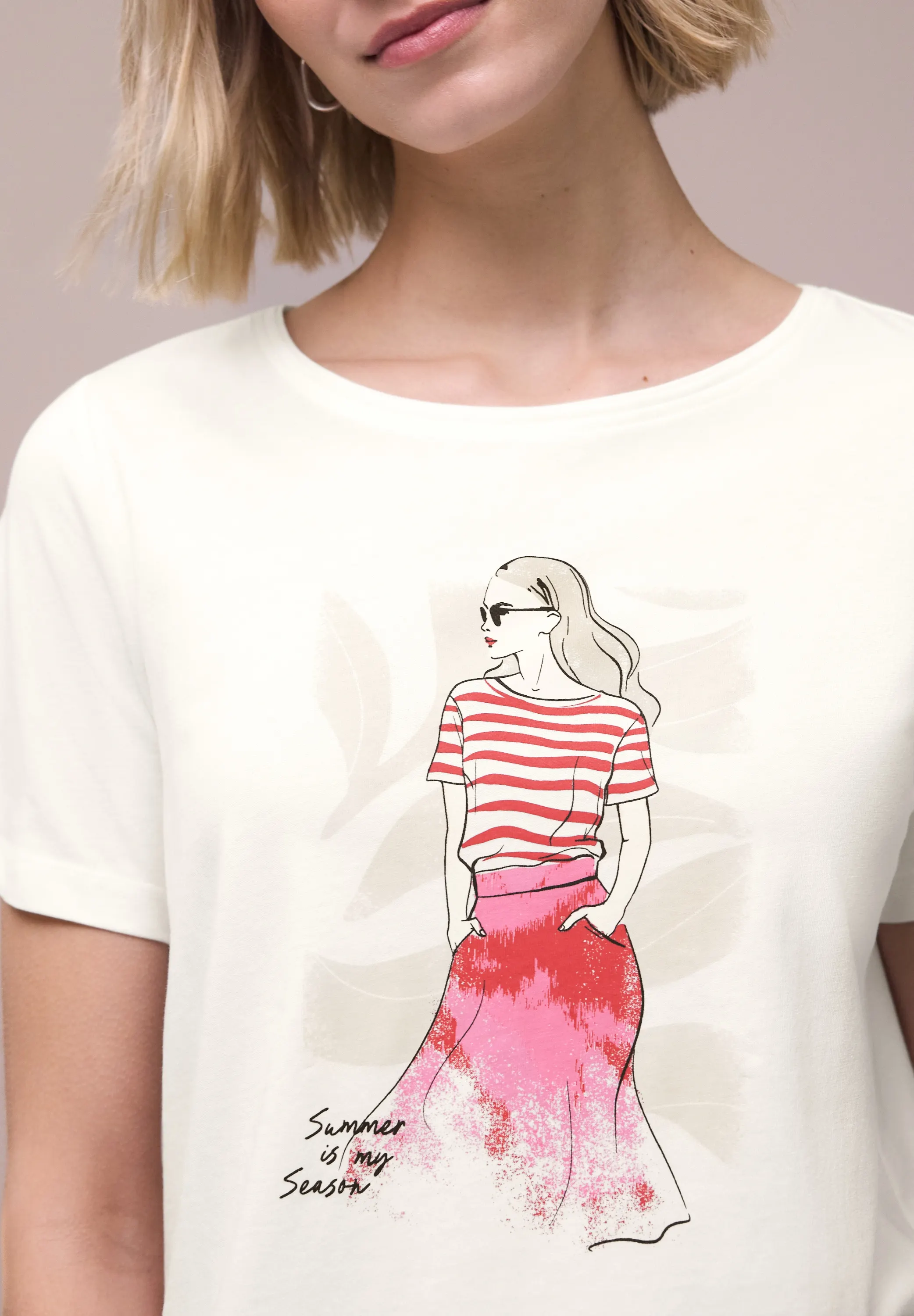 T-Shirt aus Baumwollmix - Image 3