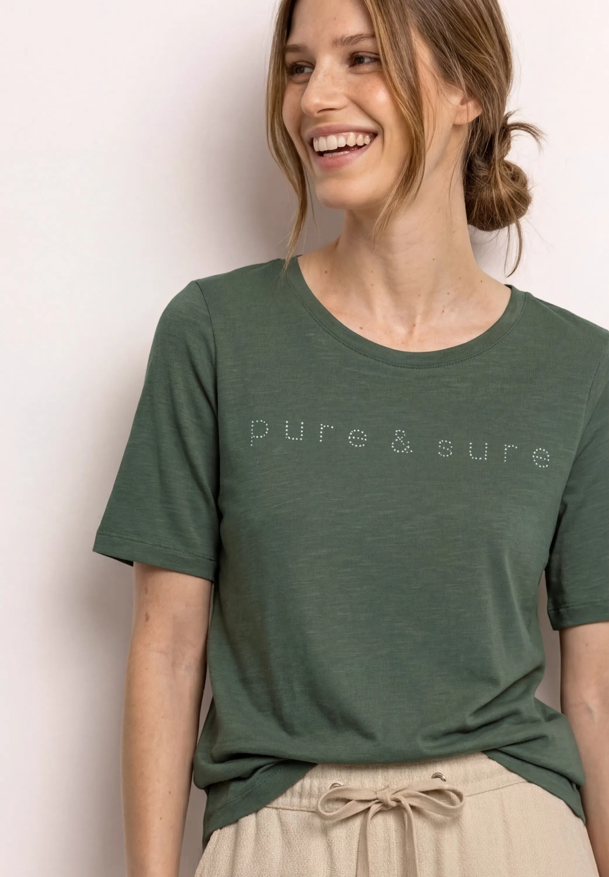 T-Shirt aus Baumwollmix - Image 3