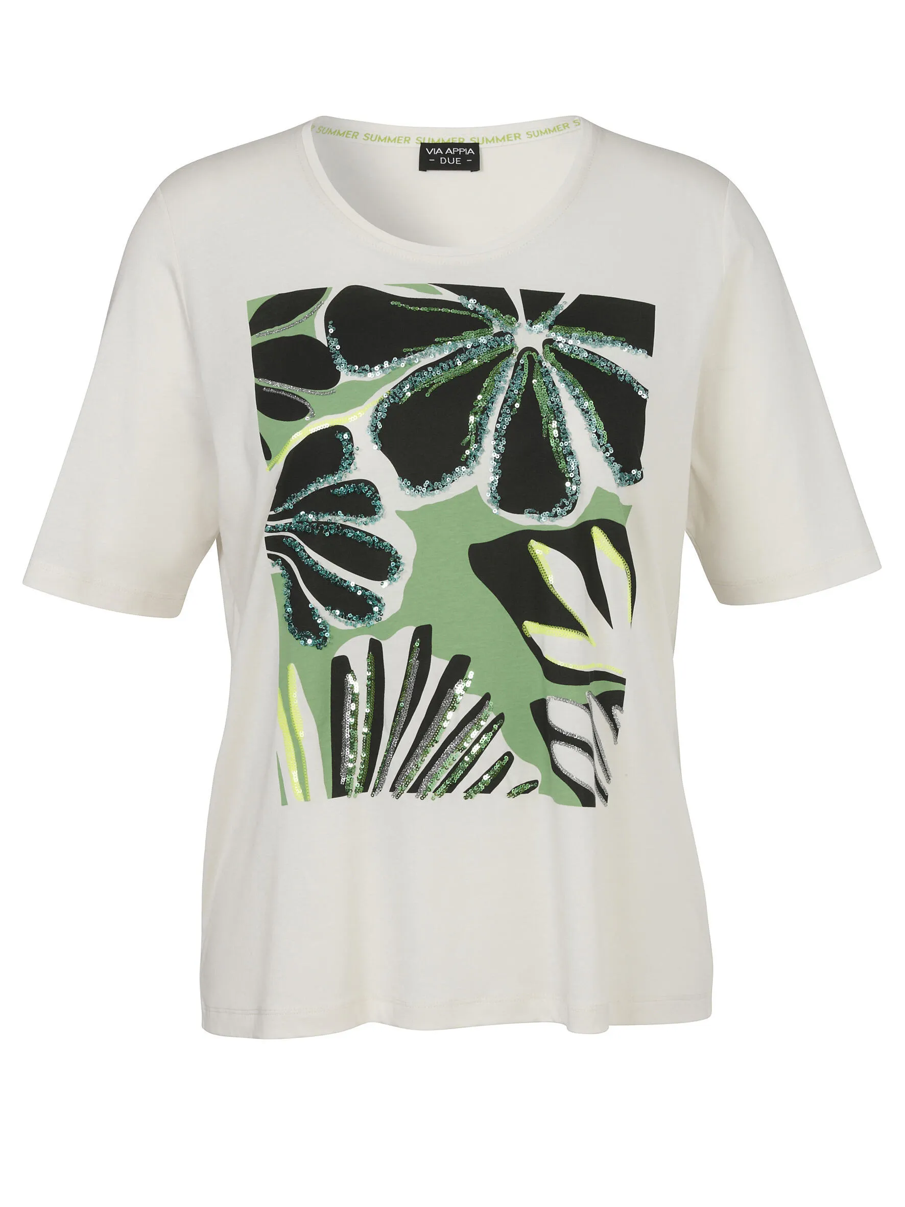 T-Shirt aus Baumwollmix