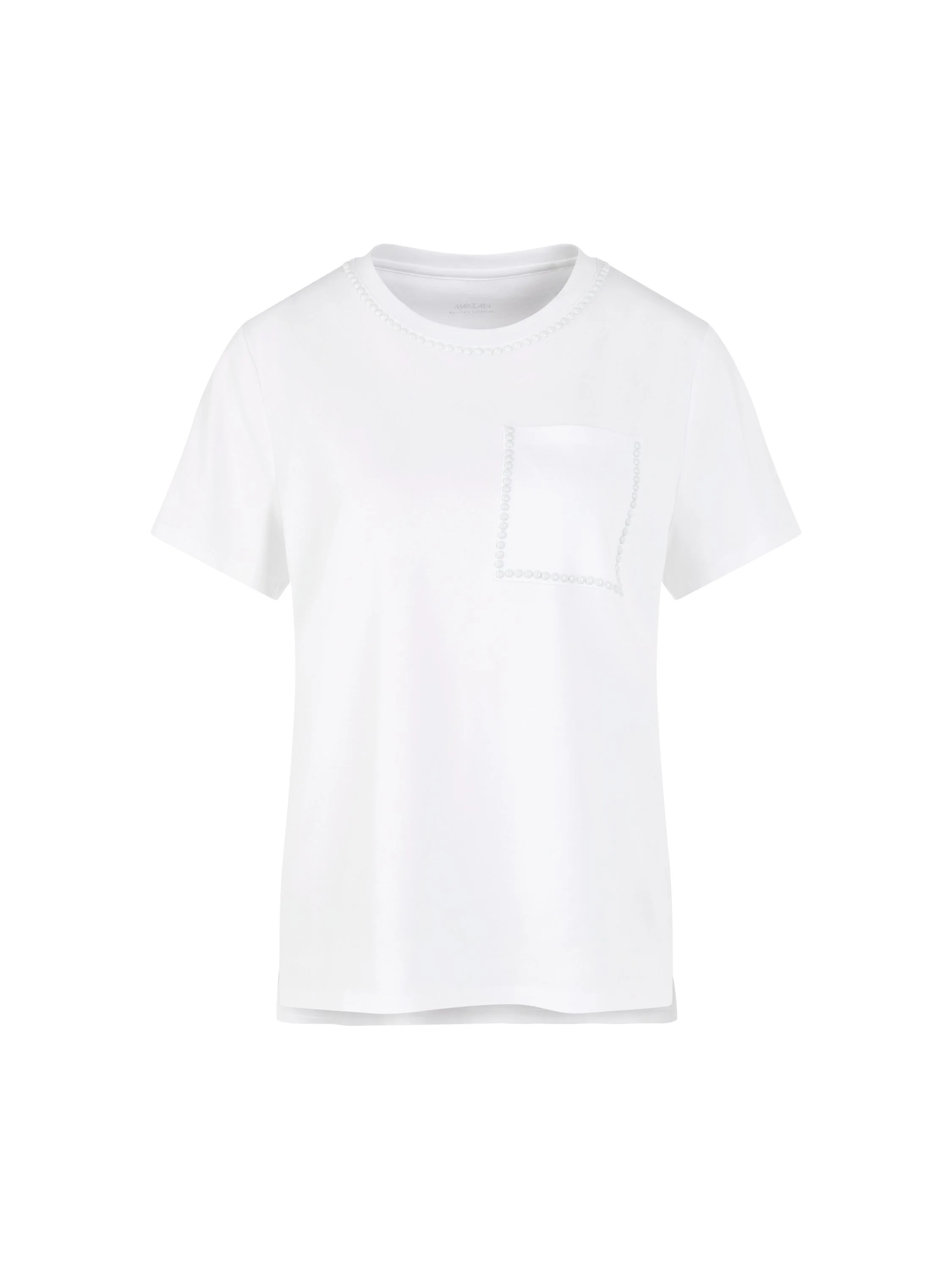 T-Shirt aus Baumwollstretch