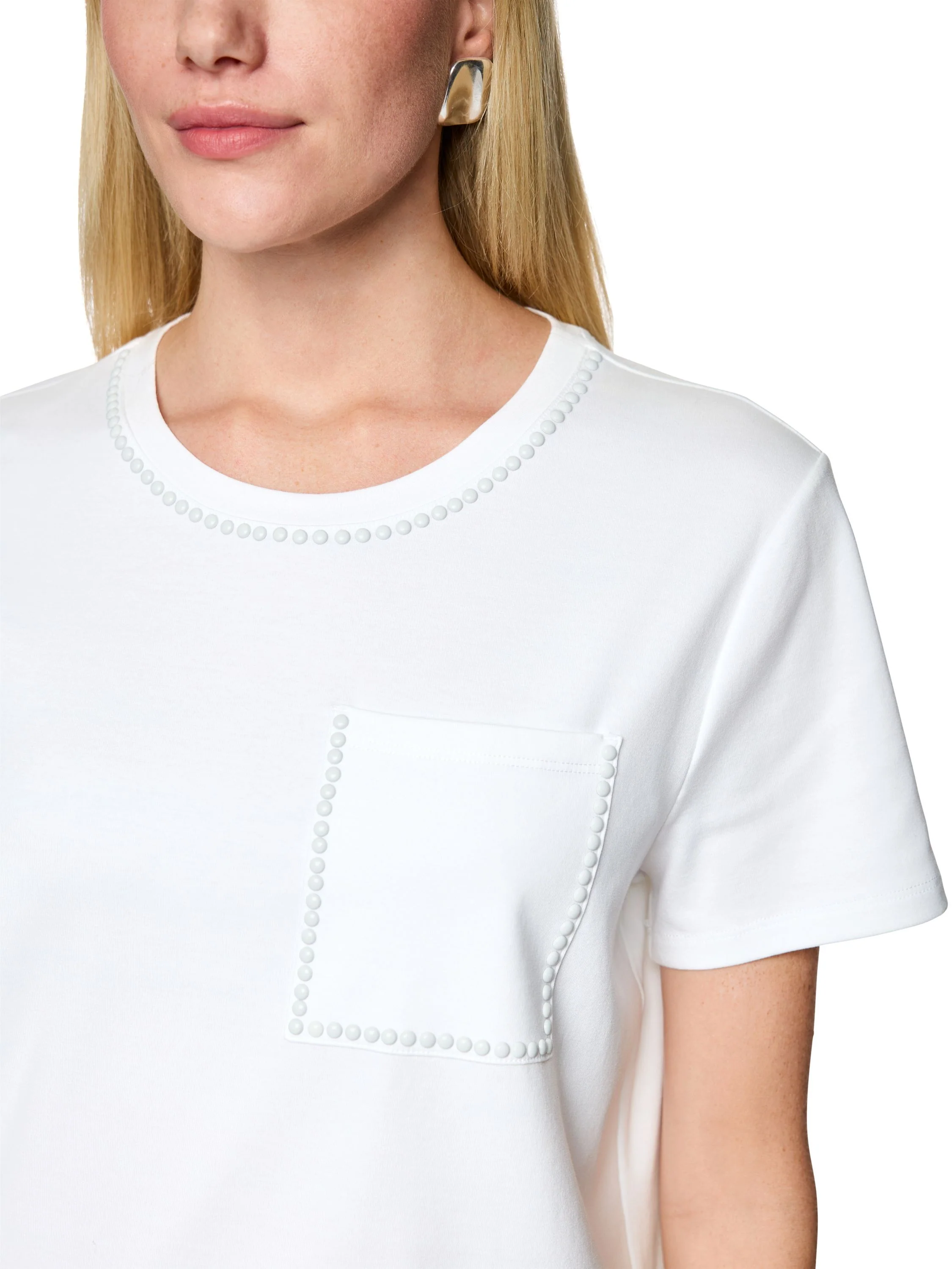 T-Shirt aus Baumwollstretch - Image 2