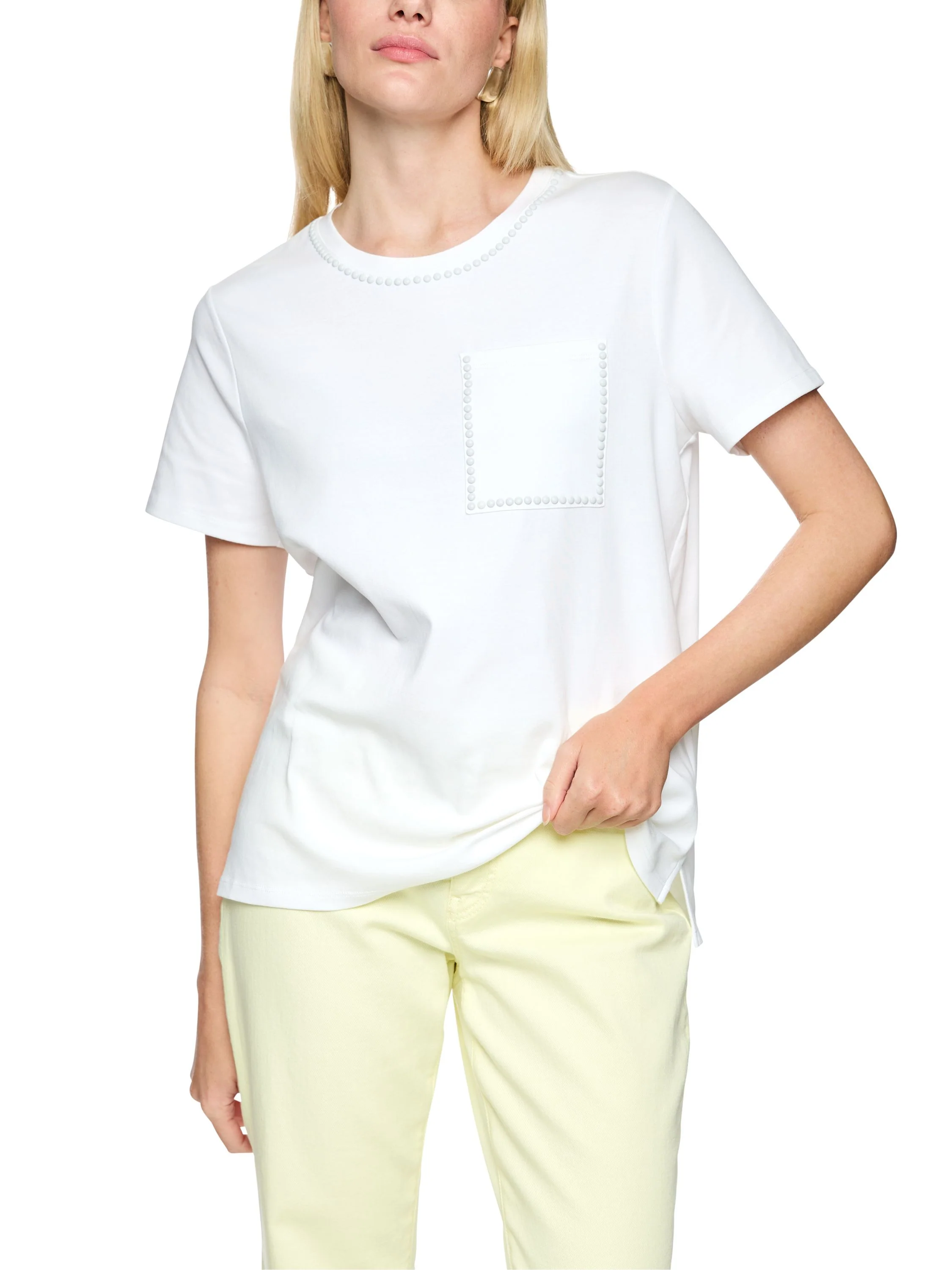 T-Shirt aus Baumwollstretch - Image 5
