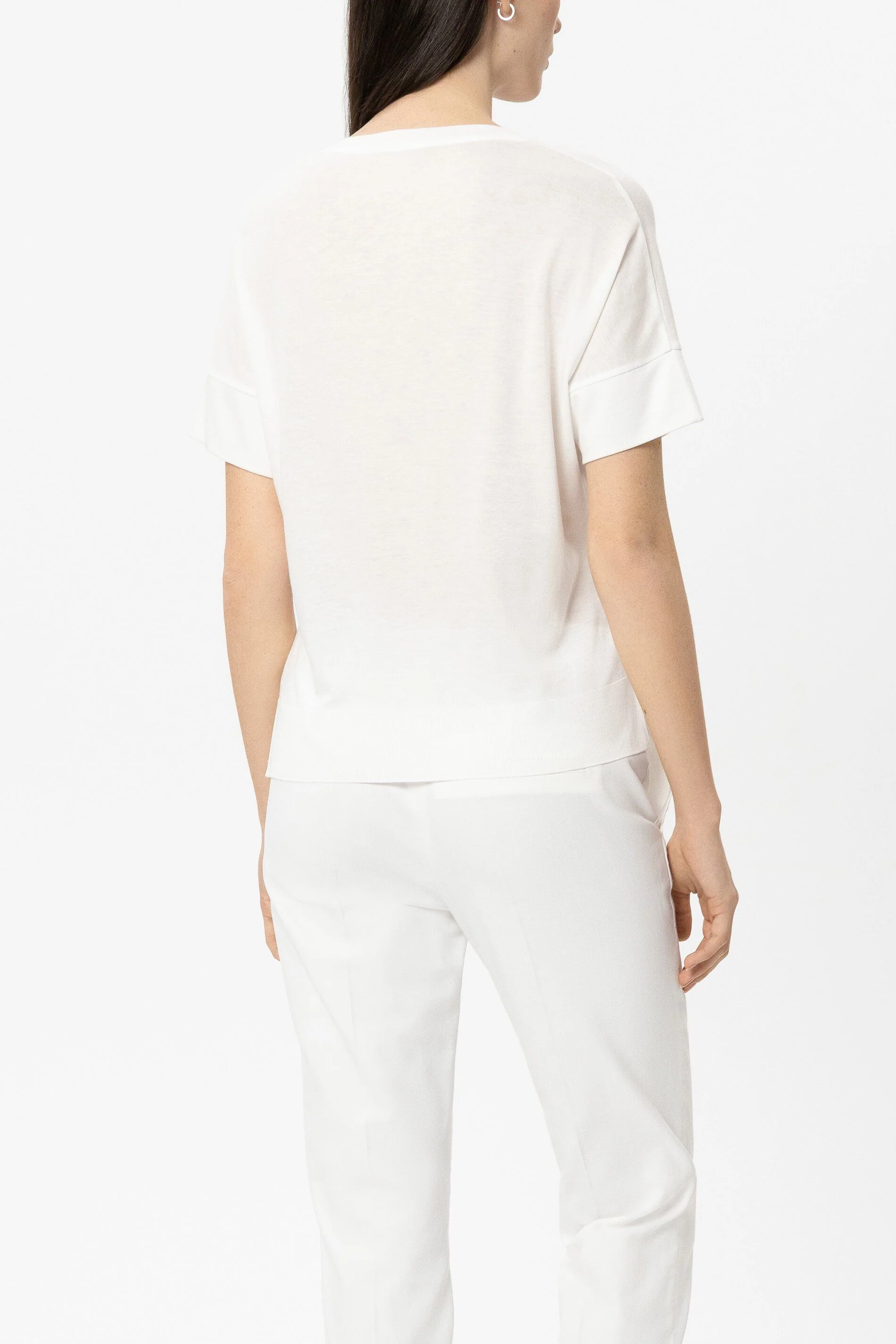 T-Shirt aus Lyocellmix - Image 4