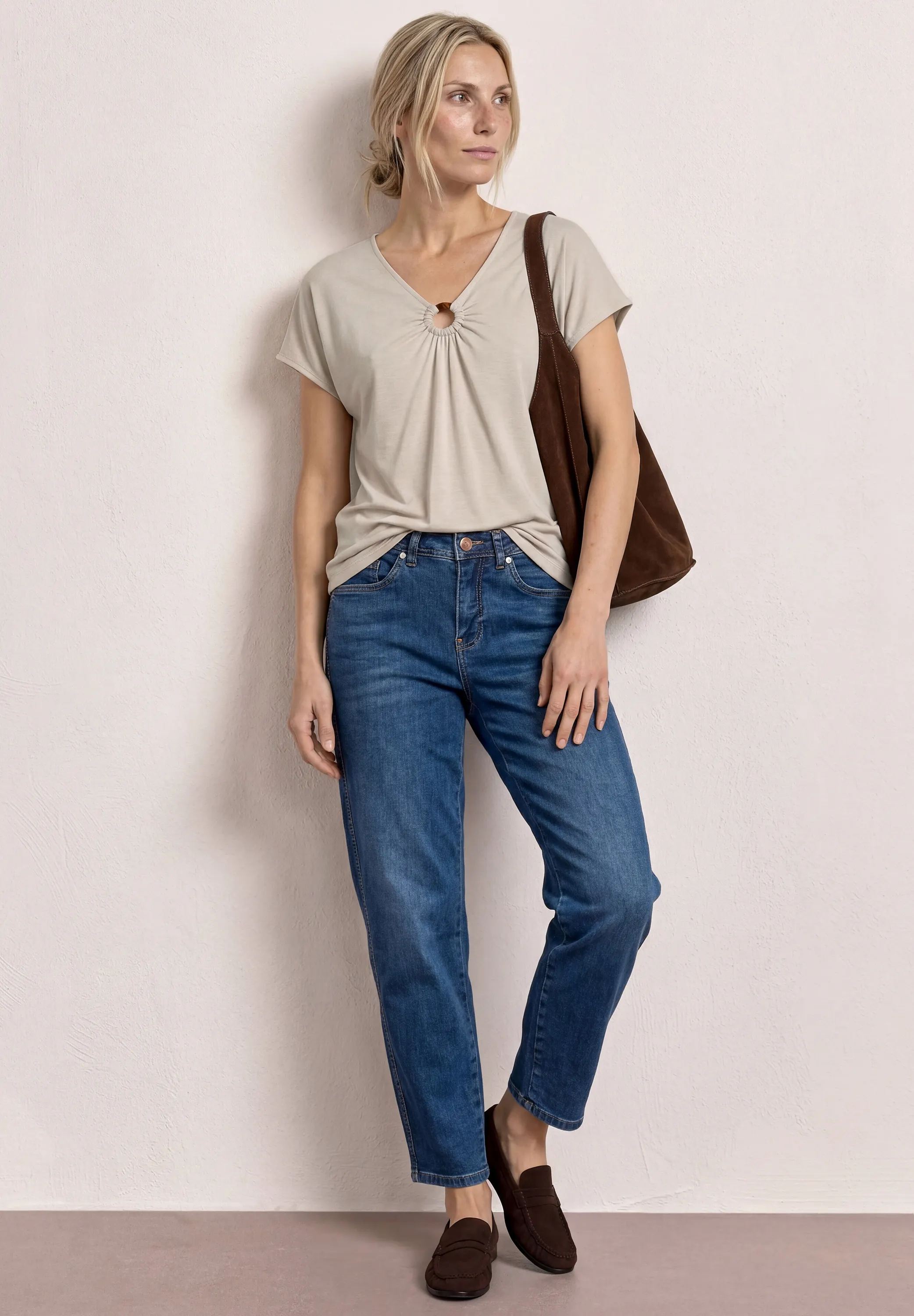 T-Shirt aus Modal-Mix - Image 4