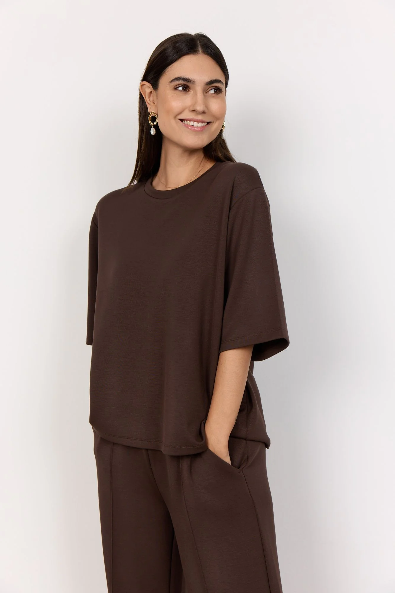 T-Shirt aus Modalmix - Image 4